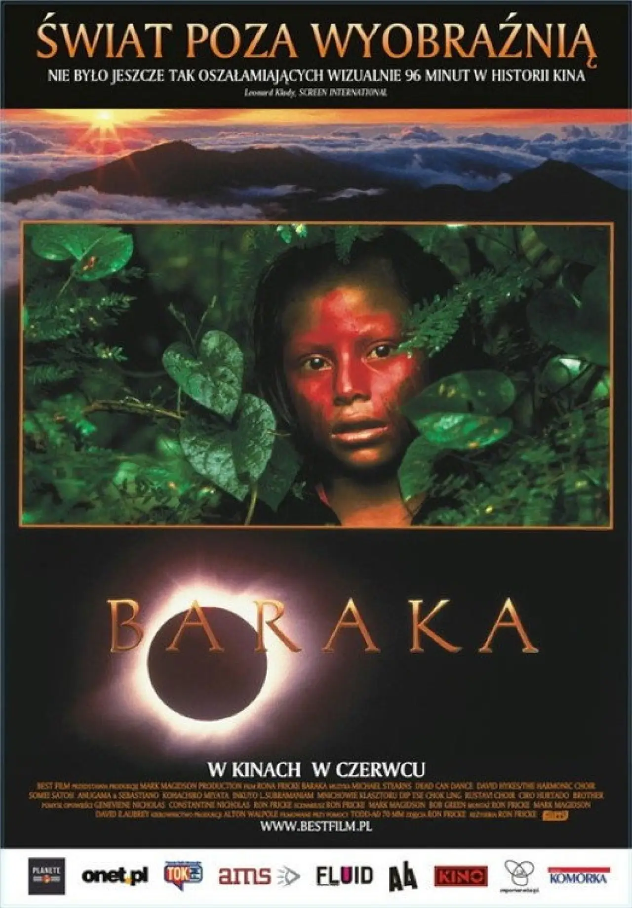 Plakat filmowy "Baraka"