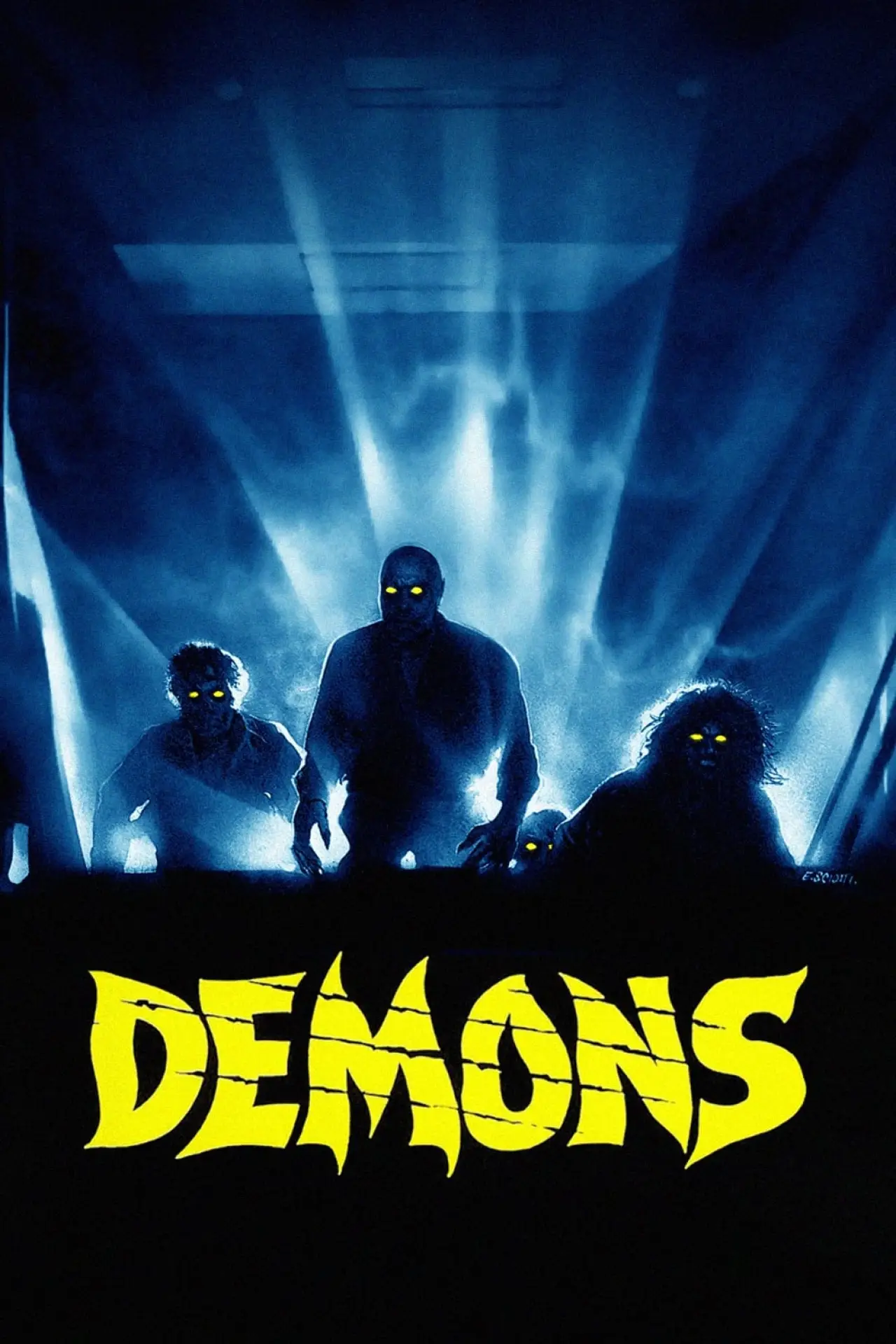 Plakat filmowy "Demony"