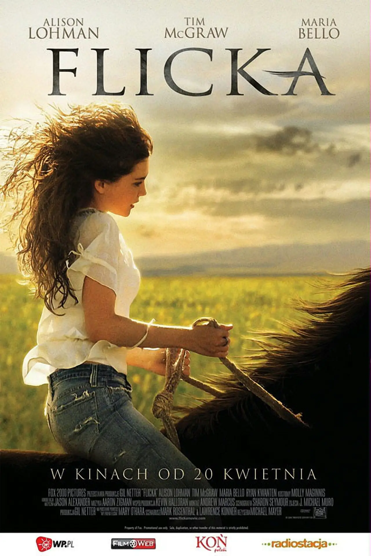 Plakat filmowy "Flicka"