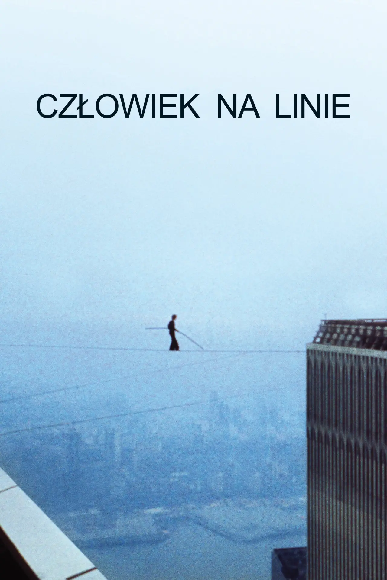 Plakat filmowy "Człowiek na linie"