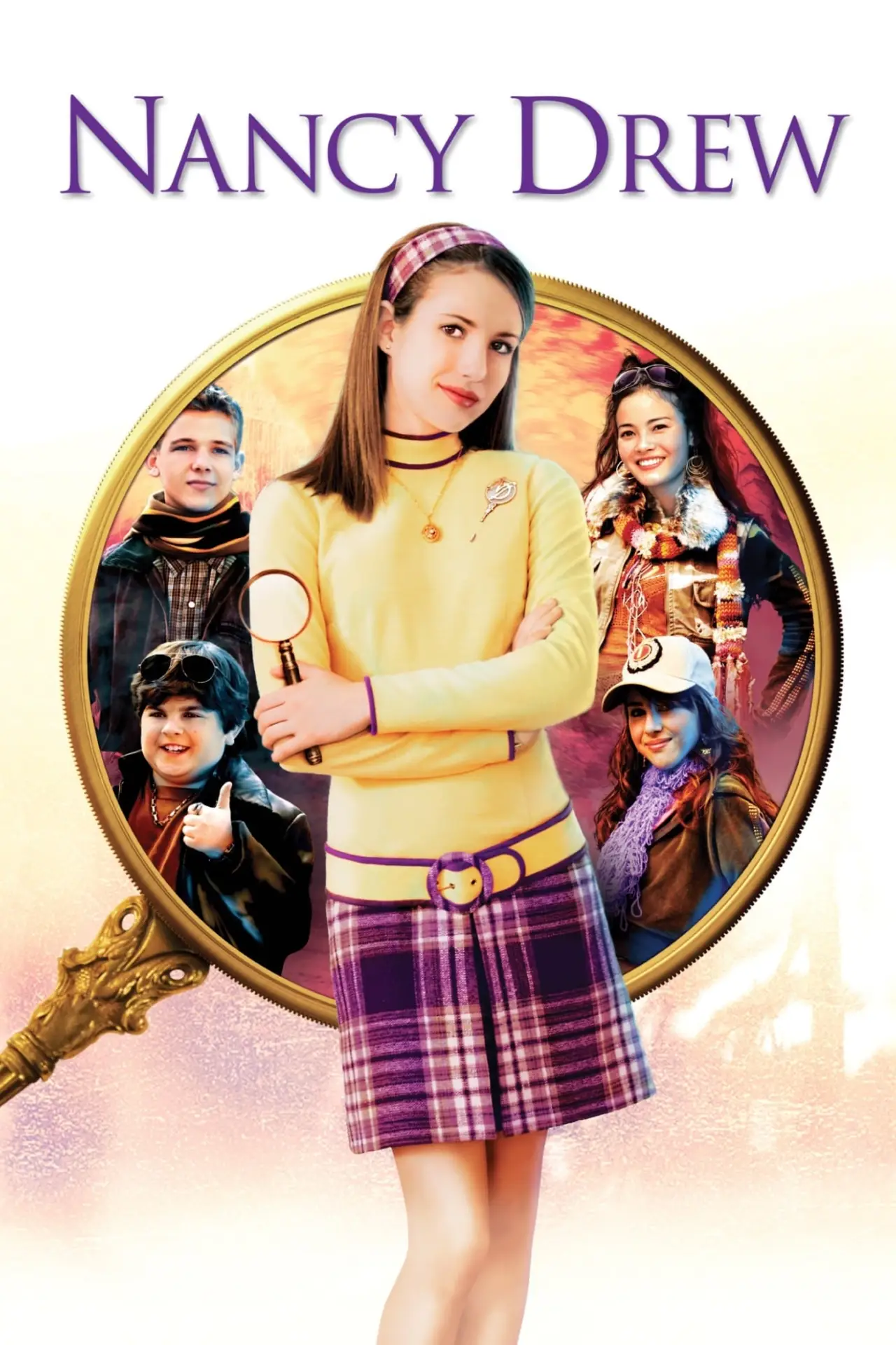 Plakat filmowy "Nancy Drew i tajemnice Hollywood"
