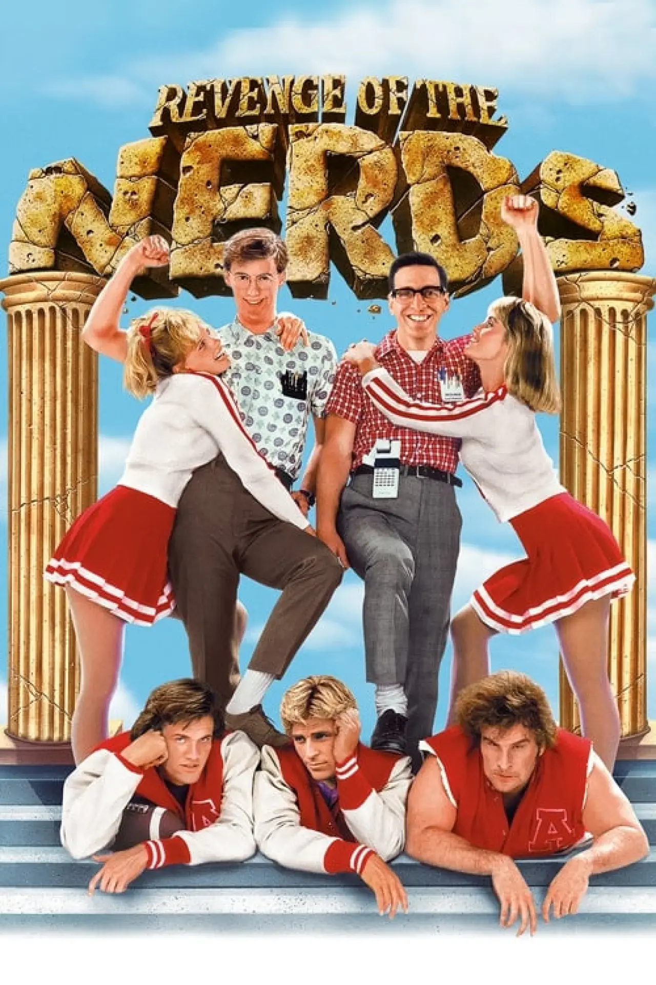 Plakat filmowy "Zemsta Frajerów"