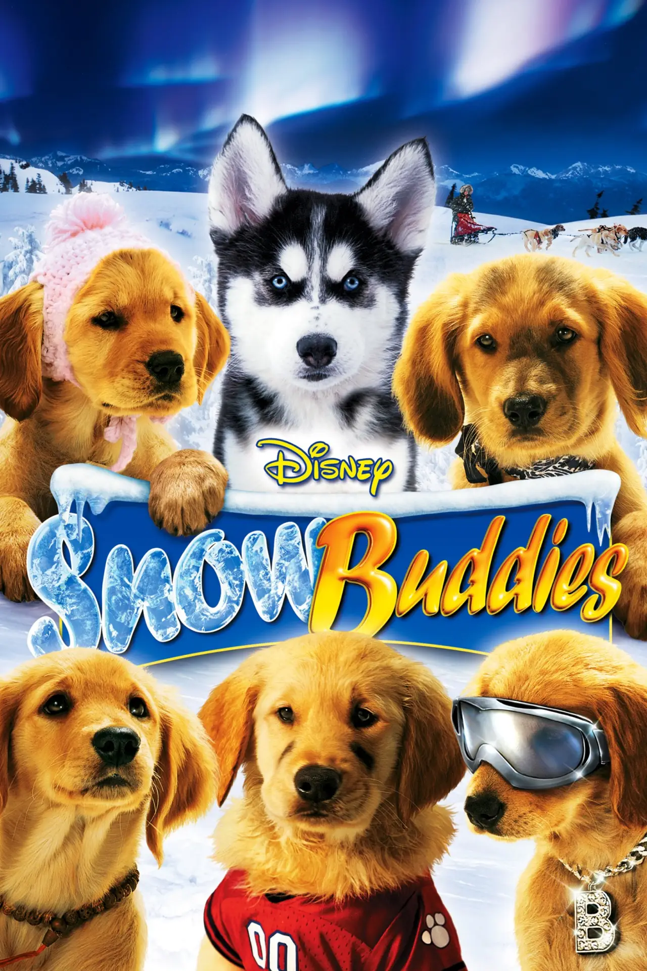 Plakat filmowy "Kudłaty zaprzęg"