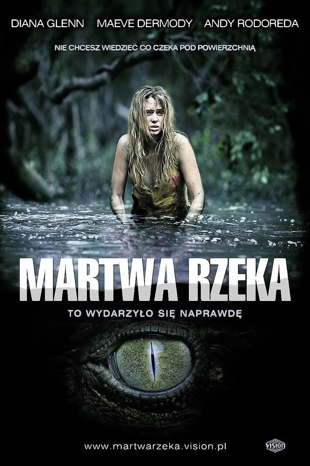 Plakat filmowy "Martwa rzeka"