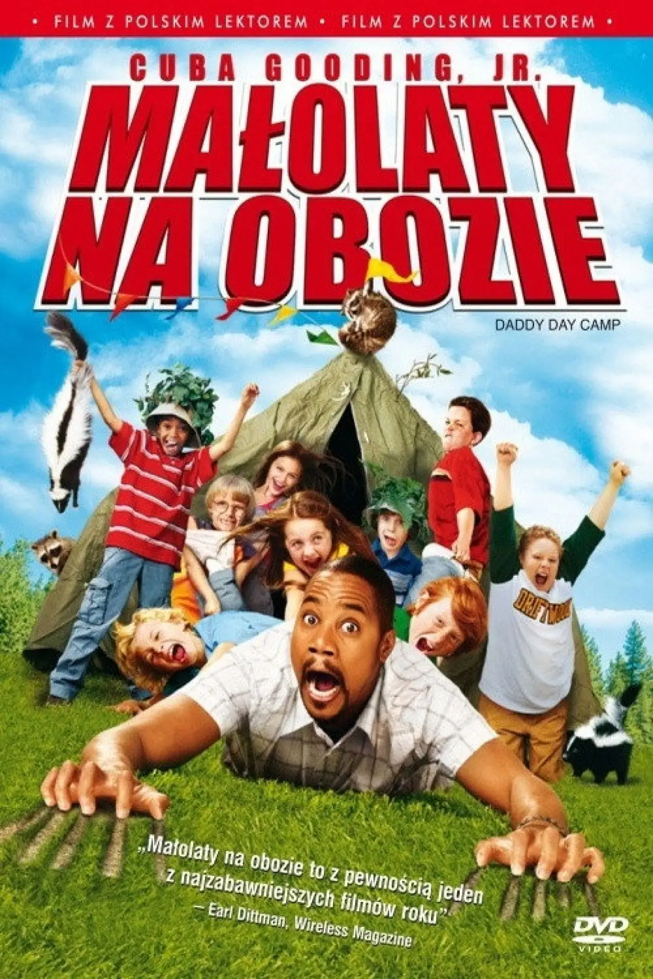 Plakat filmowy "Małolaty na obozie"