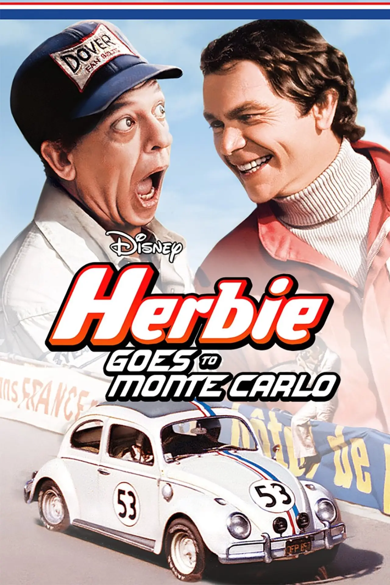 Plakat filmowy "Garbi jedzie do Monte Carlo"