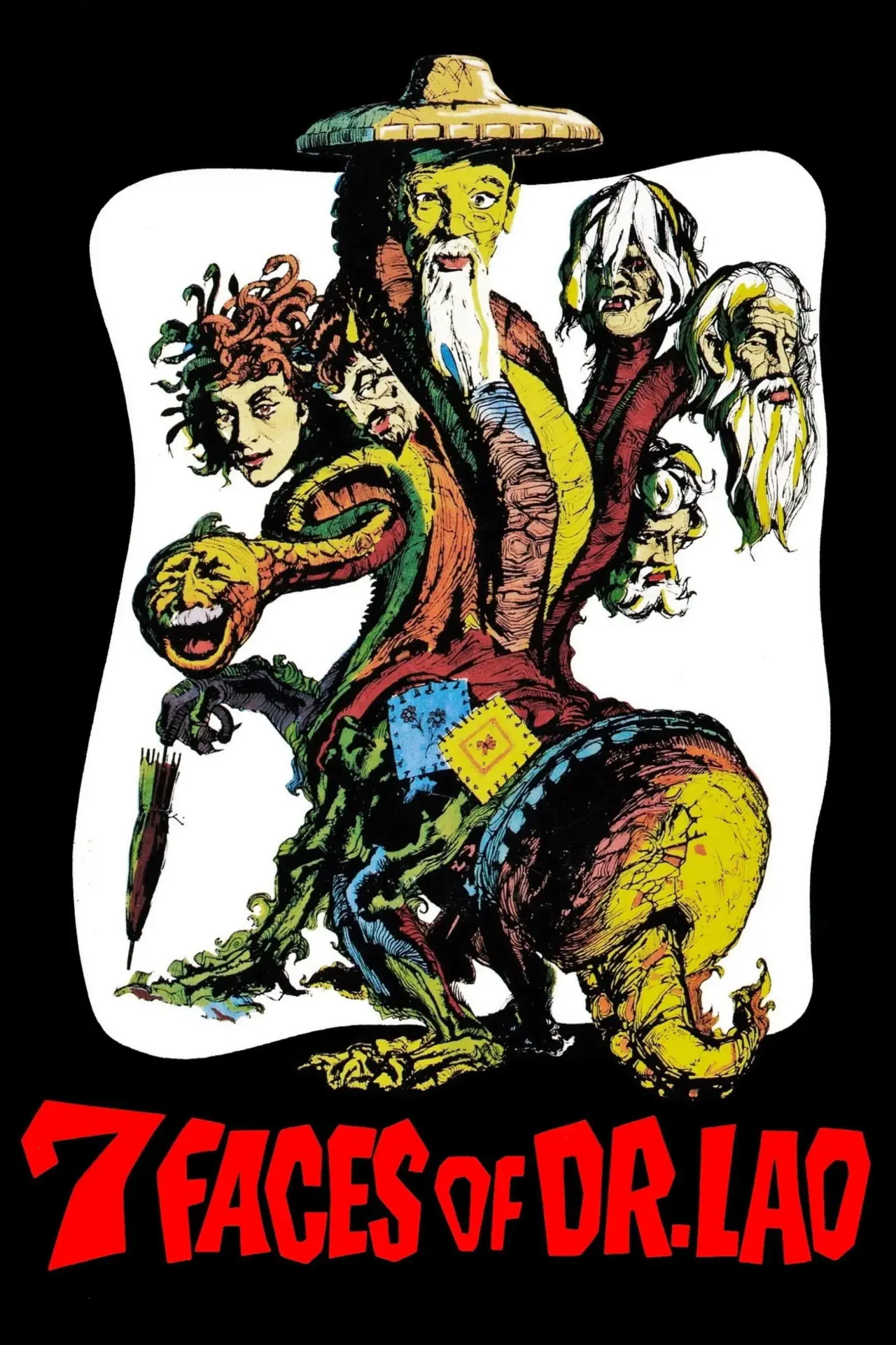 Plakat filmowy "7 Faces of Dr. Lao"