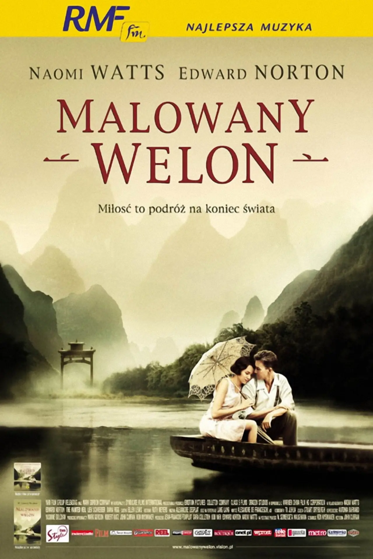 Plakat filmowy "Malowany welon"