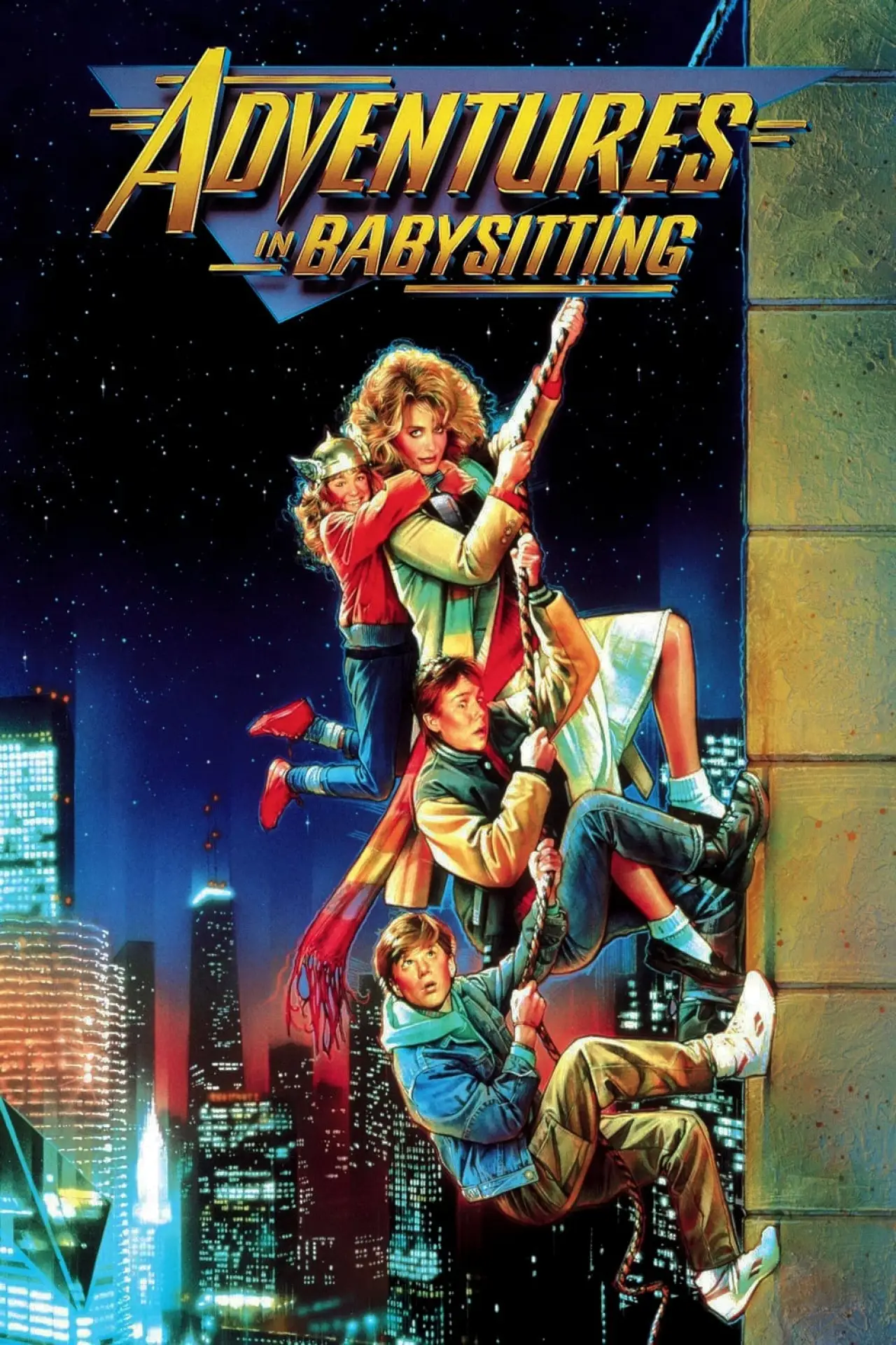 Plakat filmowy "Zwariowana noc"