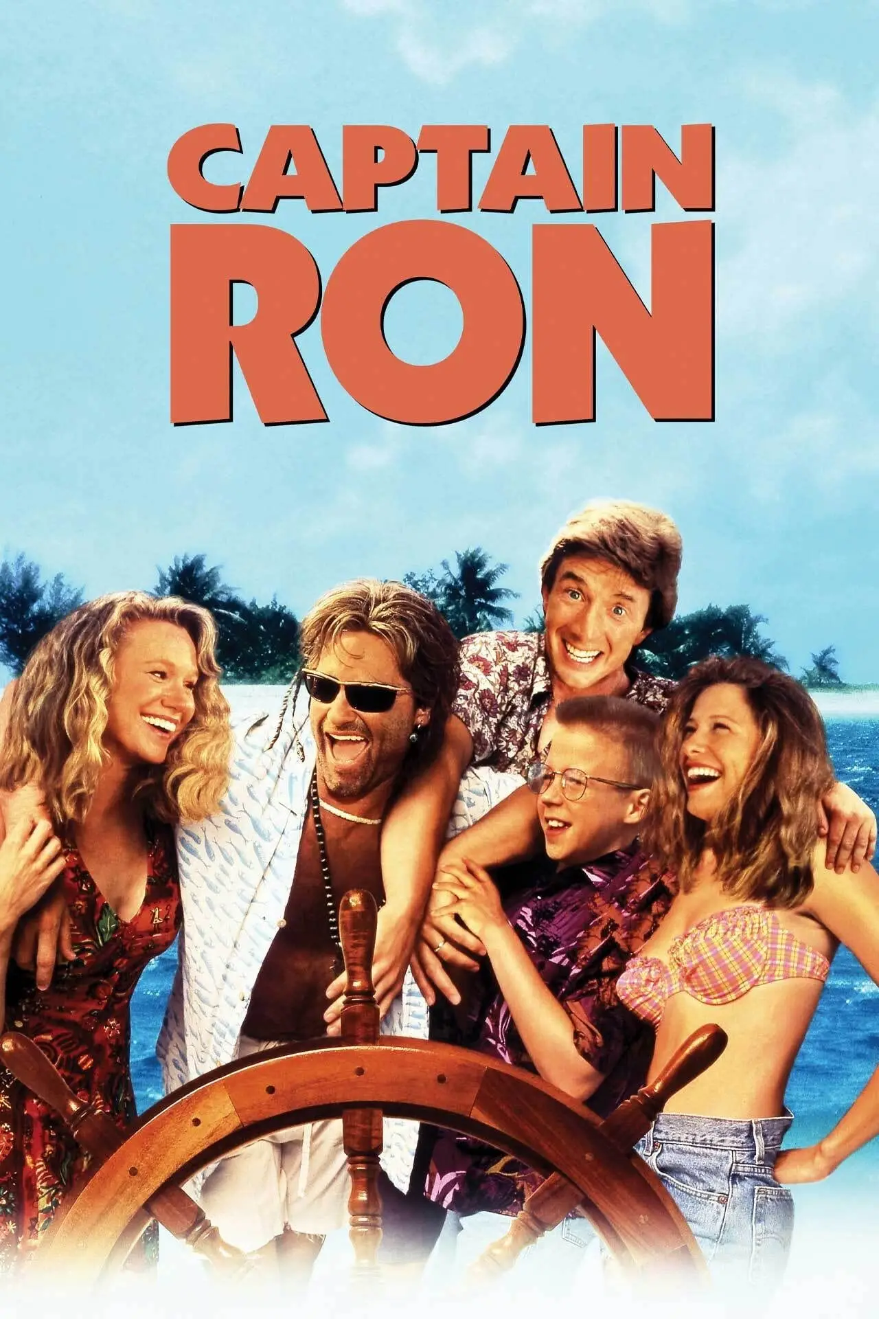 Plakat filmowy "Kapitan Ron"