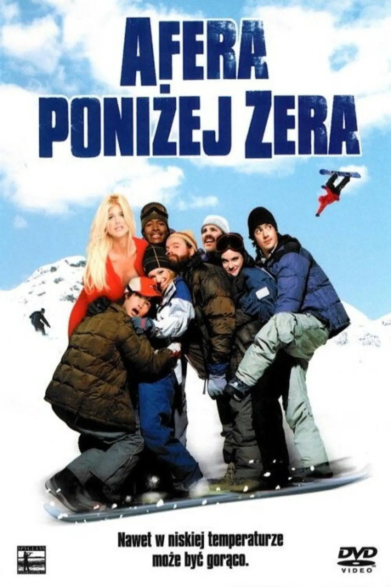 Plakat filmowy "Afera poniżej zera"