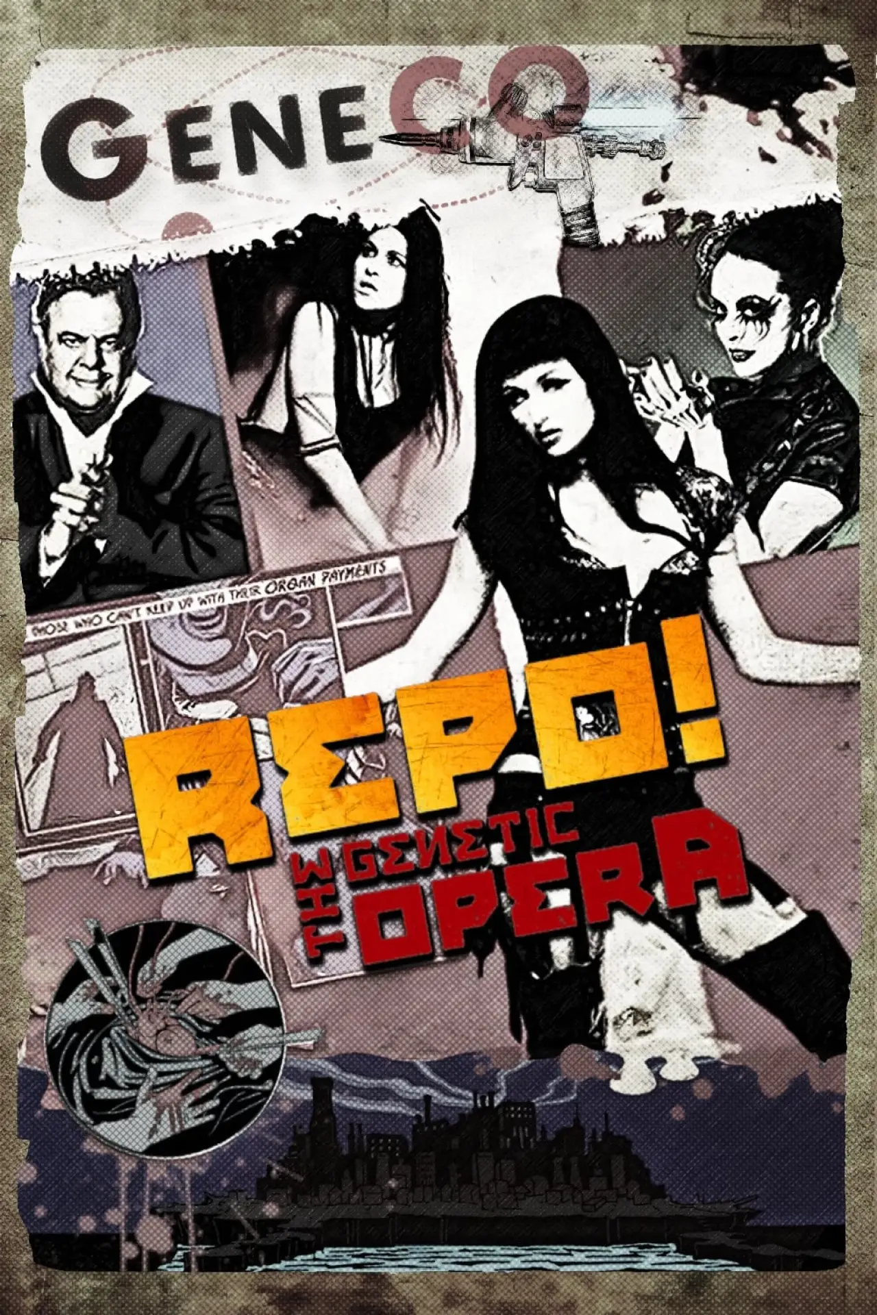 Plakat filmowy "Repo! The Genetic Opera"