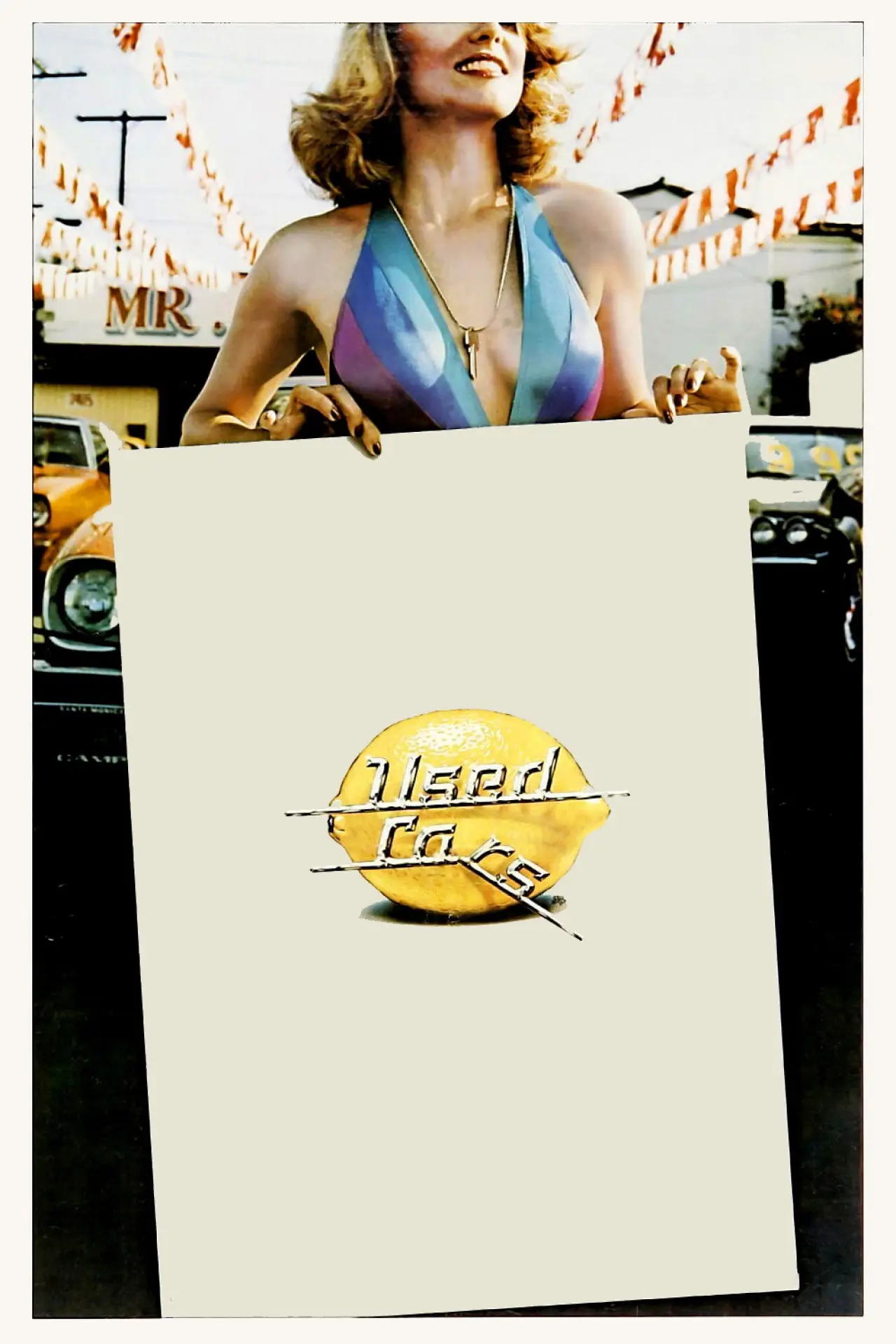 Plakat filmowy "Używane samochody"