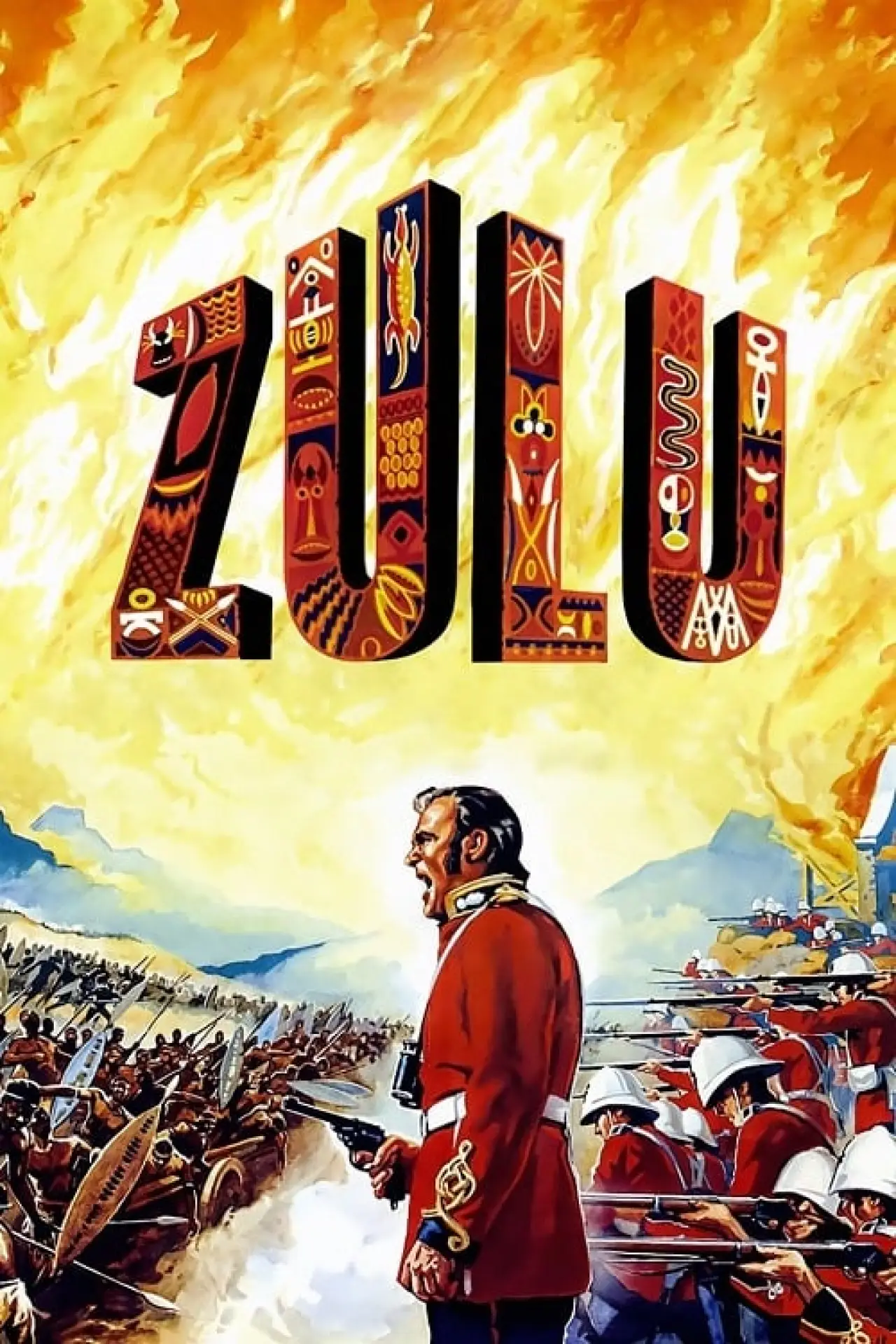 Plakat filmowy "Zulu"