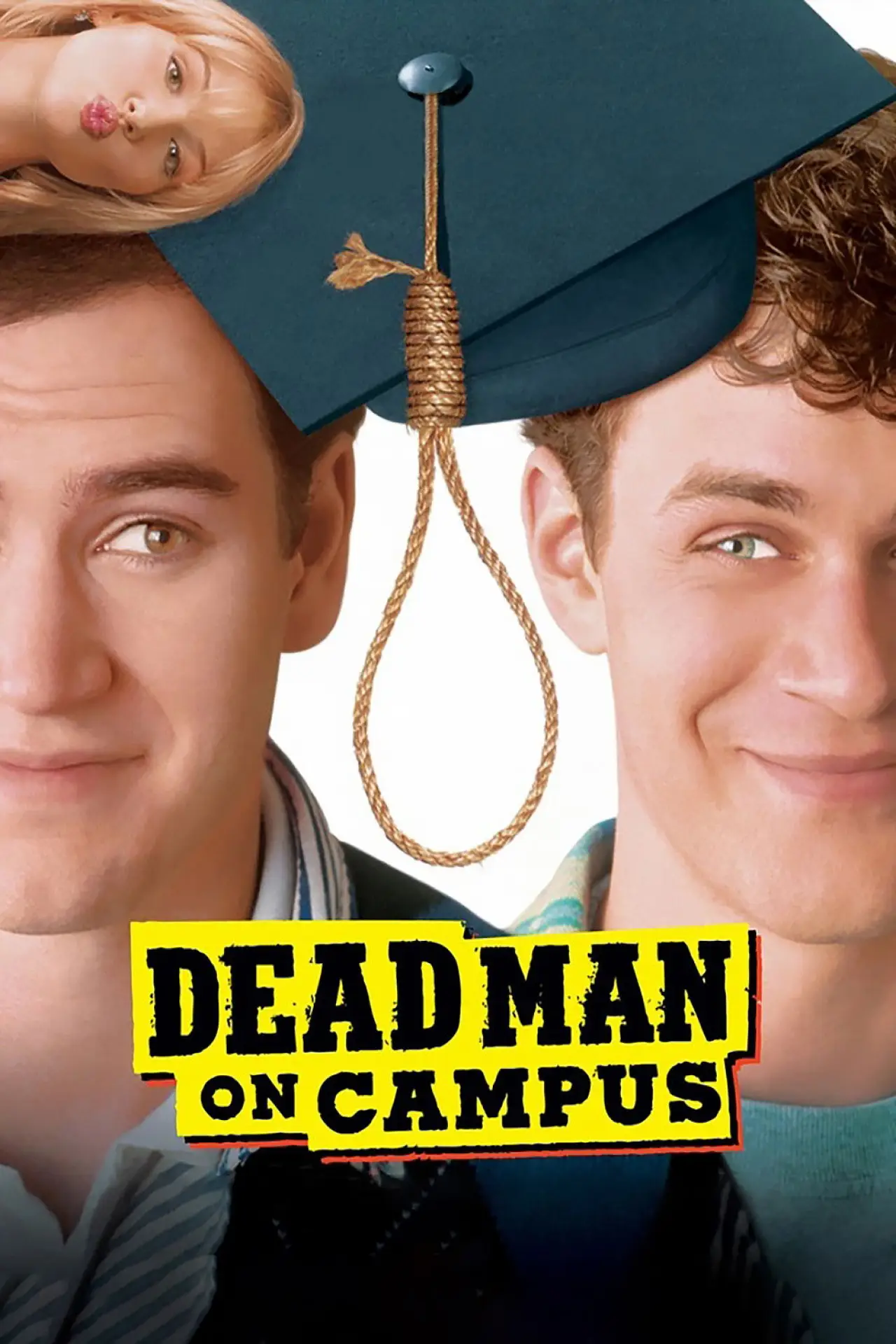 Plakat filmowy "Trup w akademiku"