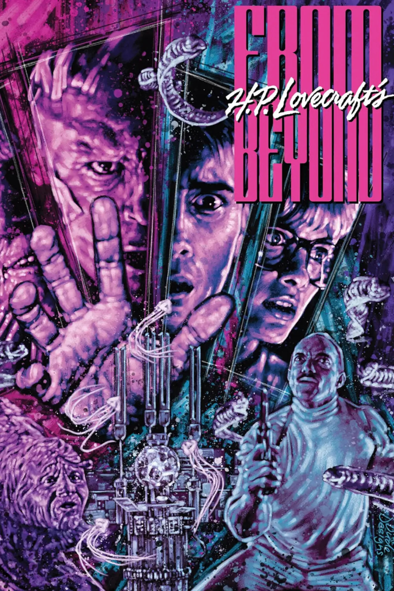 Plakat filmowy "Zza światów"