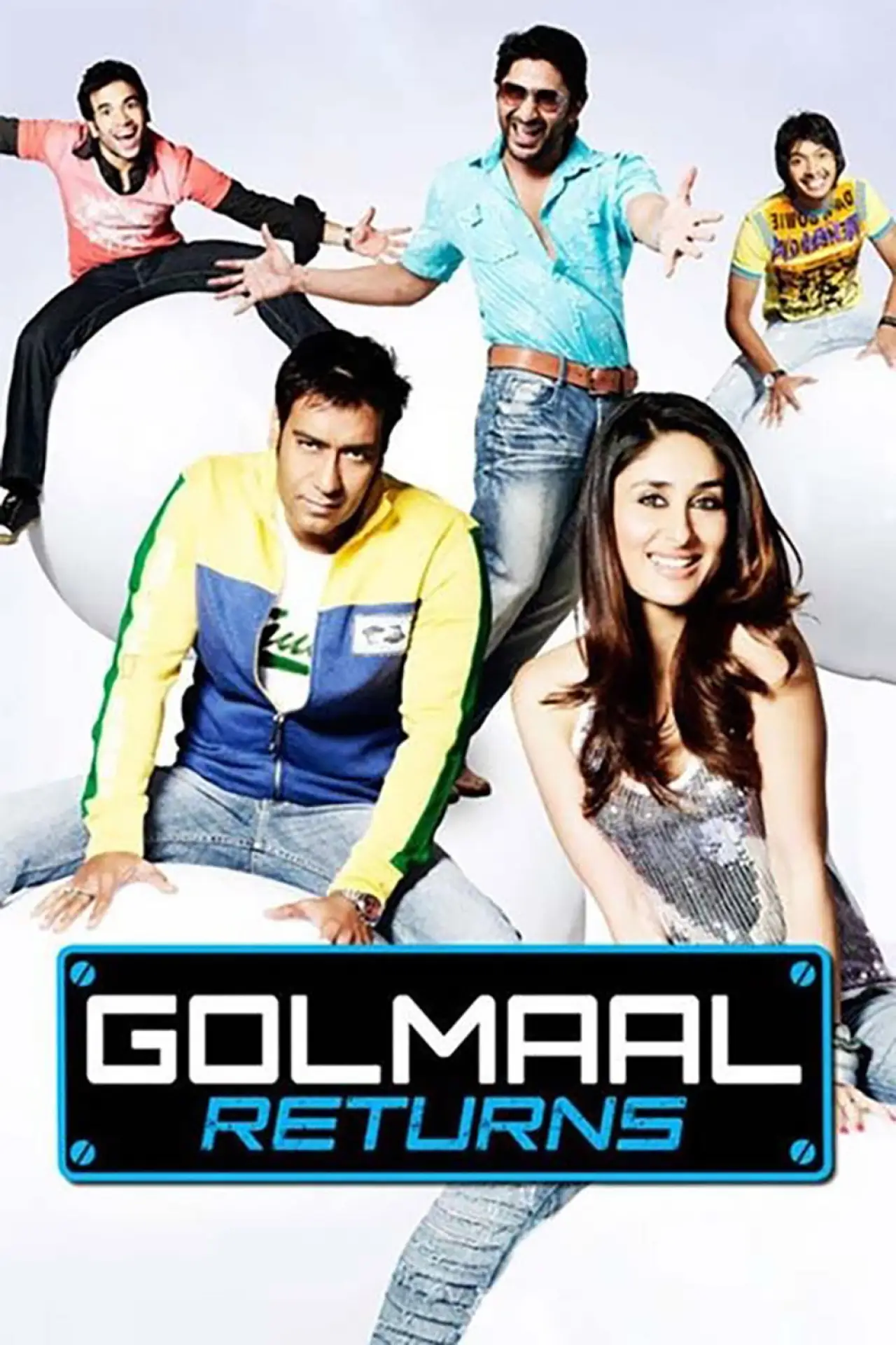Plakat filmowy "गोलमाल रिटर्न्स"