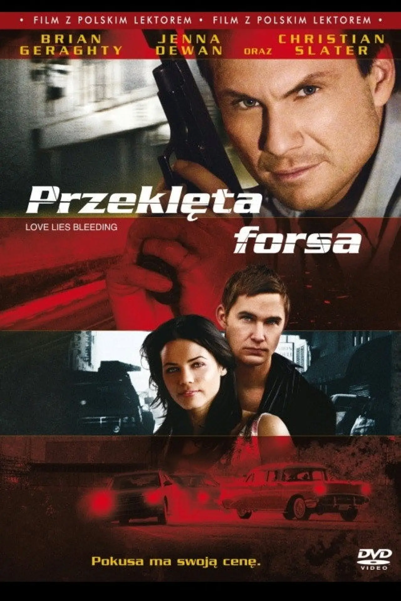 Plakat filmowy "Przeklęta Forsa"