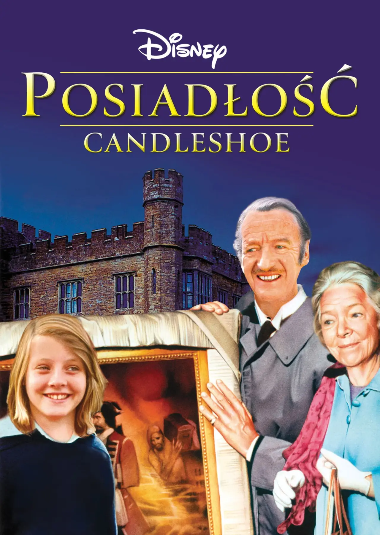 Plakat filmowy "Posiadłość Candleshoe"