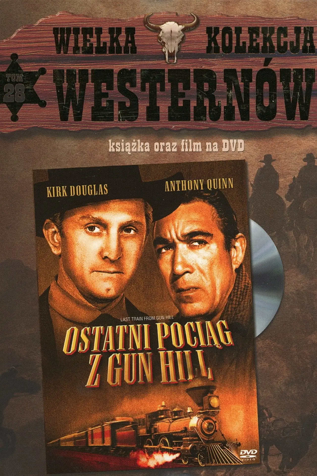 Plakat filmowy "Ostatni pociąg z Gun Hill"