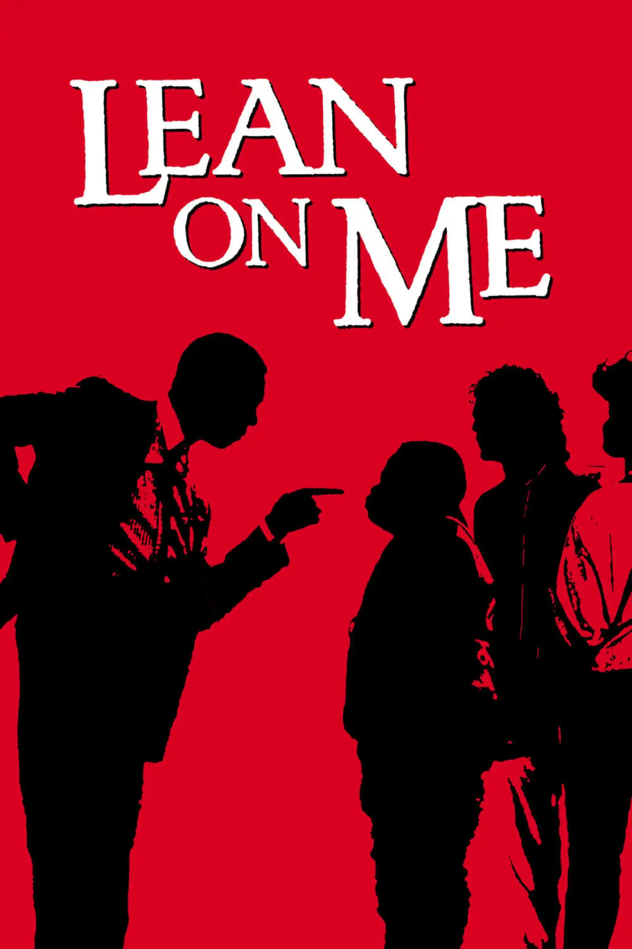 Plakat filmowy "Wesprzyj się na mnie"