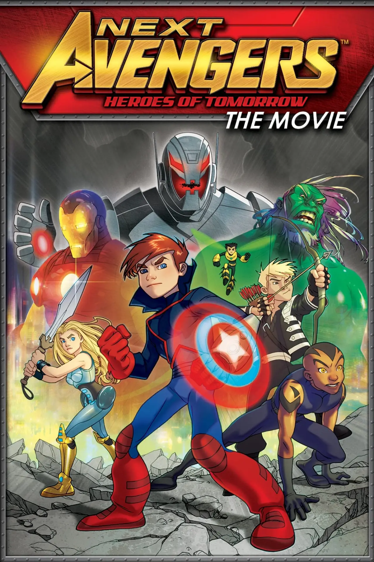 Plakat filmowy "Next Avengers: Heroes of Tomorrow"