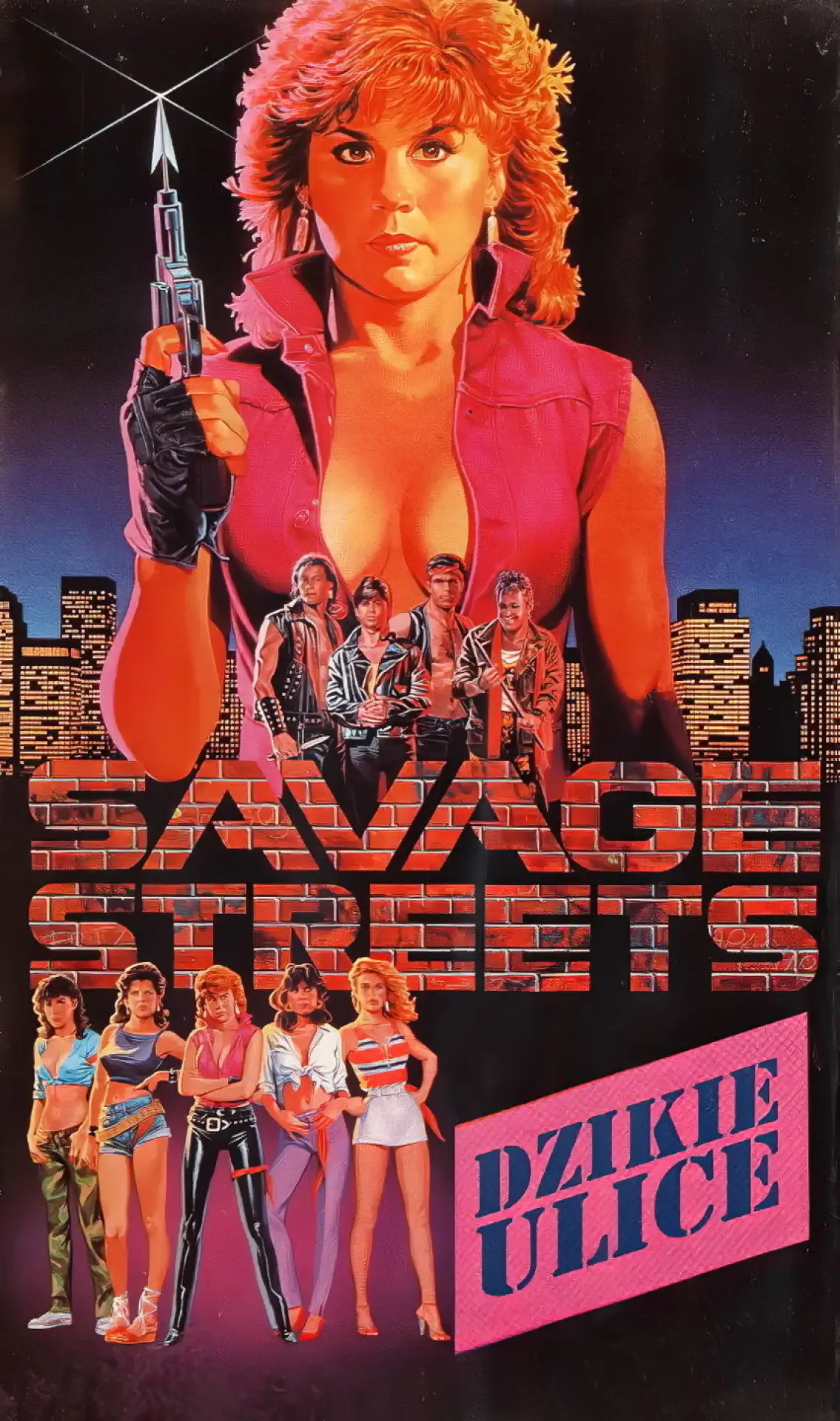 Plakat filmowy "Dzikie ulice"