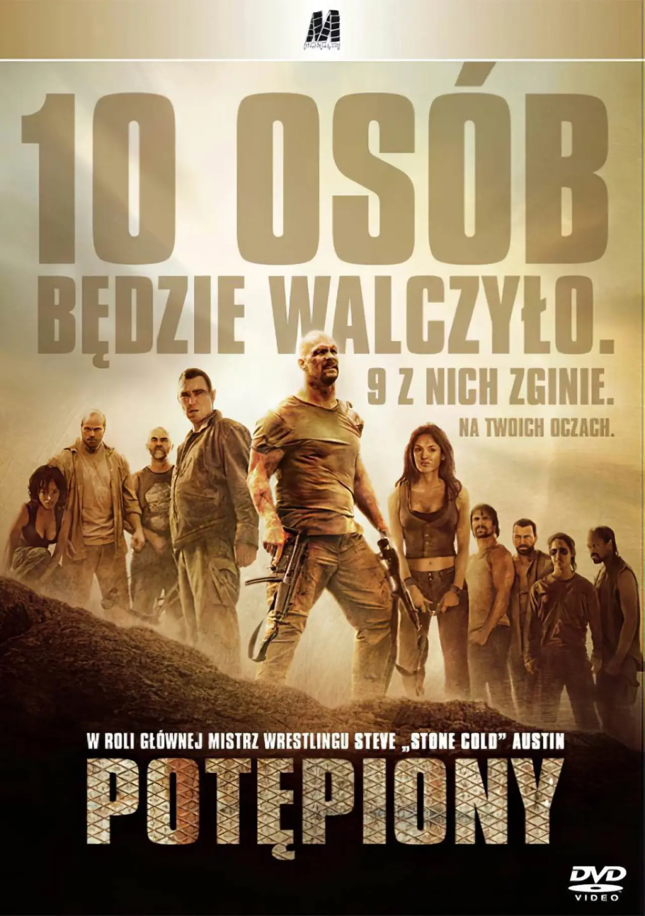 Plakat filmowy "Potępiony"