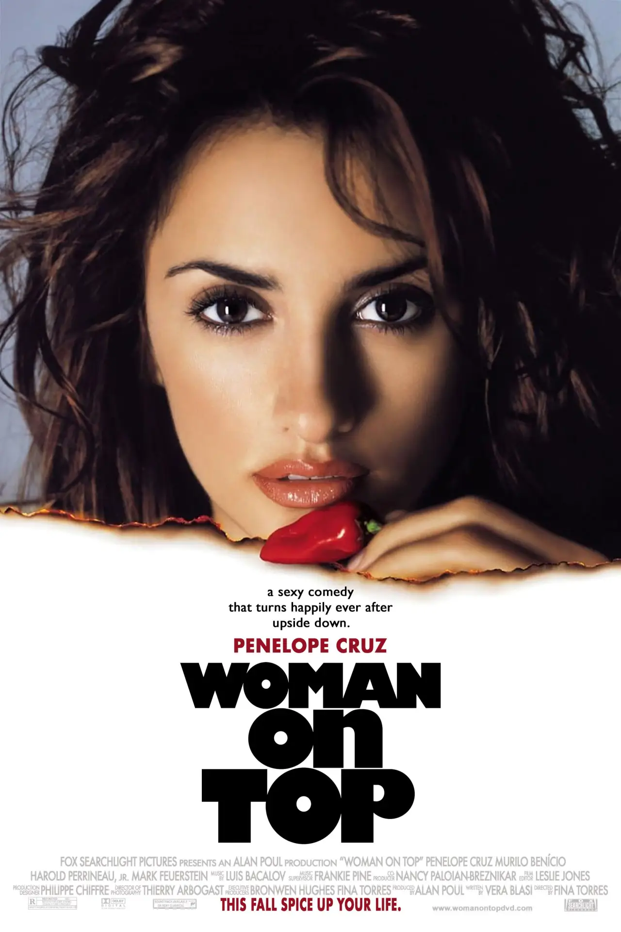 Plakat filmowy "Kobieta na topie"
