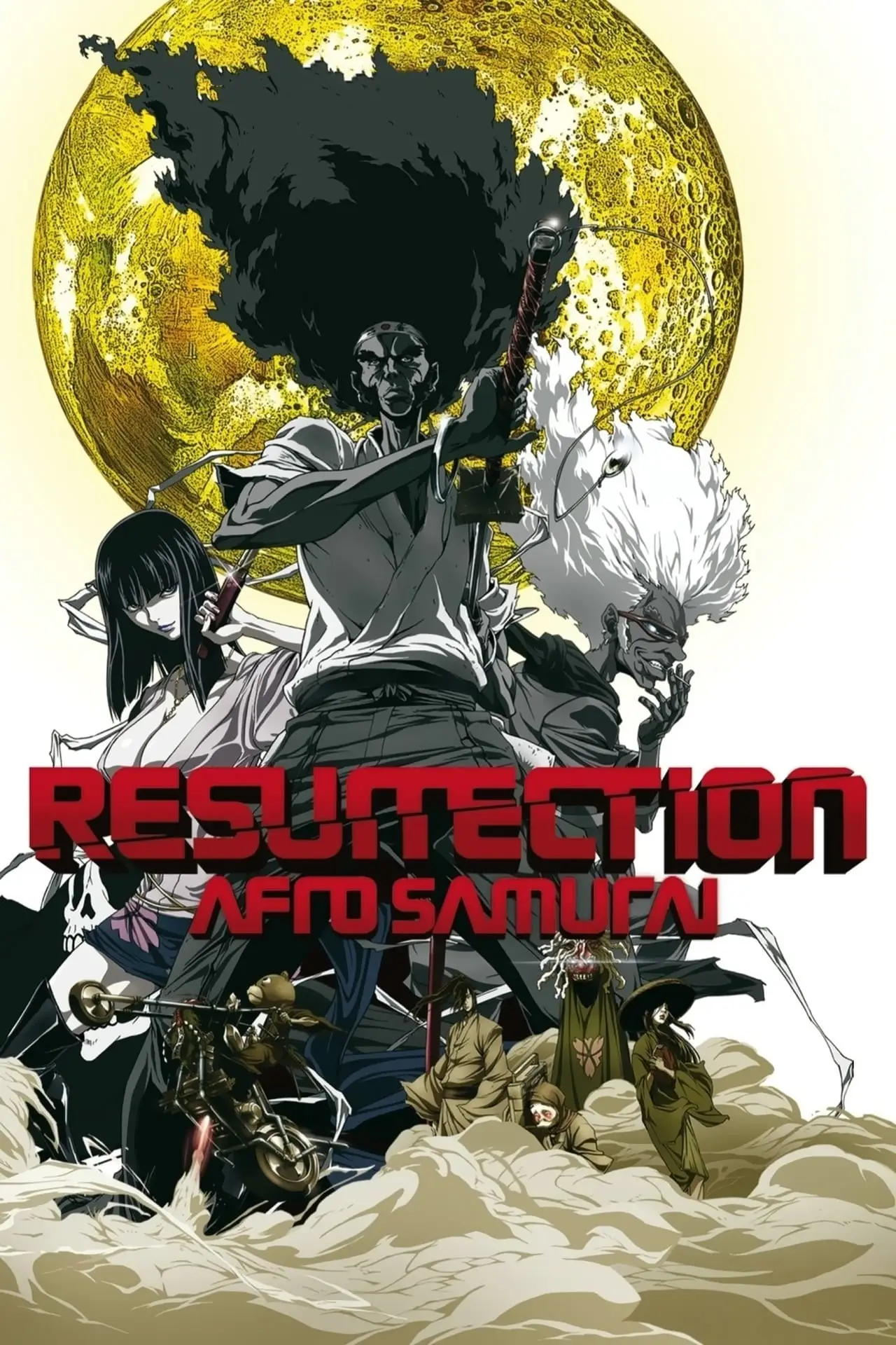 Plakat filmowy "Afro Samurai: Resurrection"