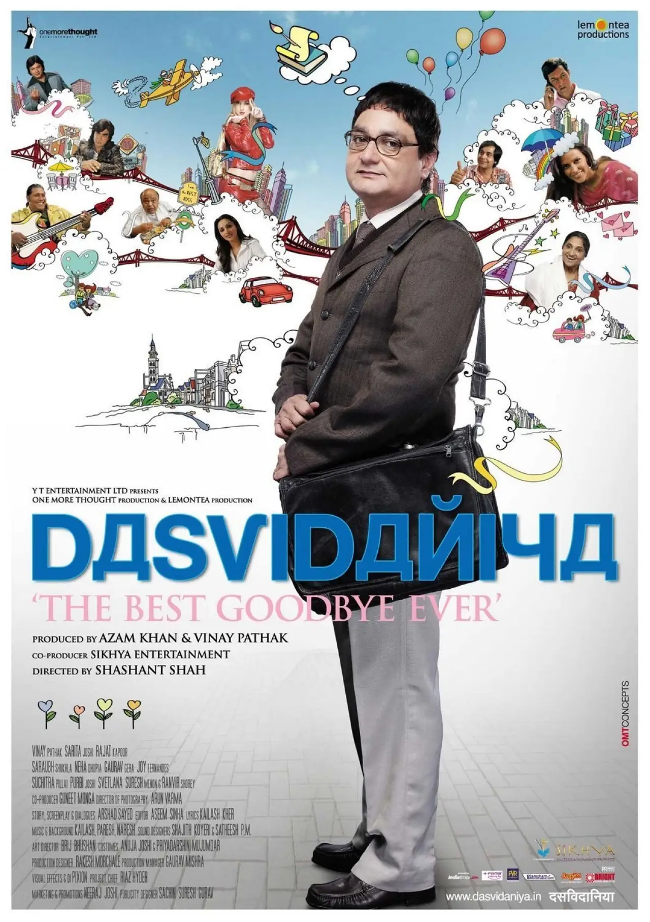 Plakat filmowy "Dasvidaniya"