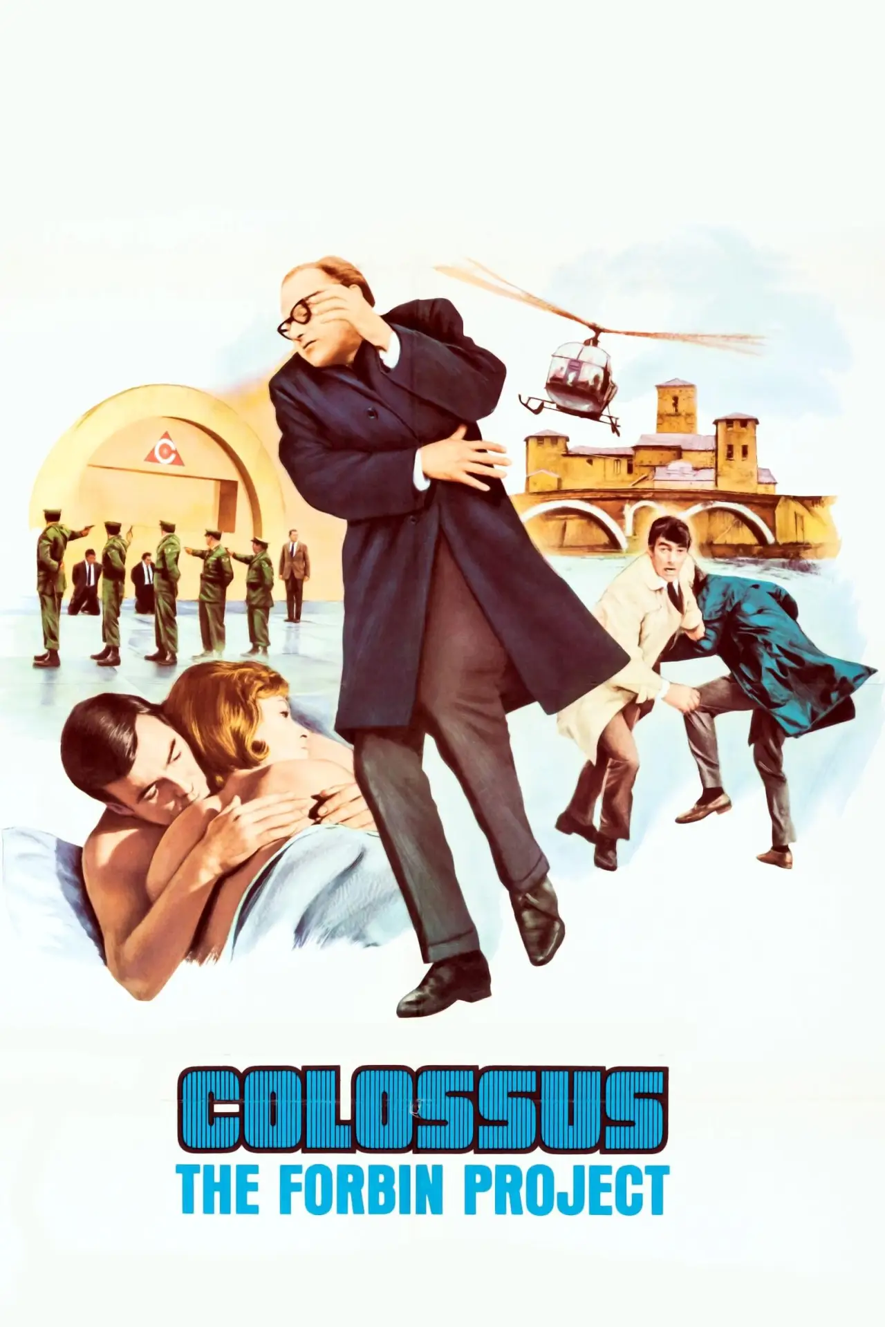 Plakat filmowy "Projekt Forbina"
