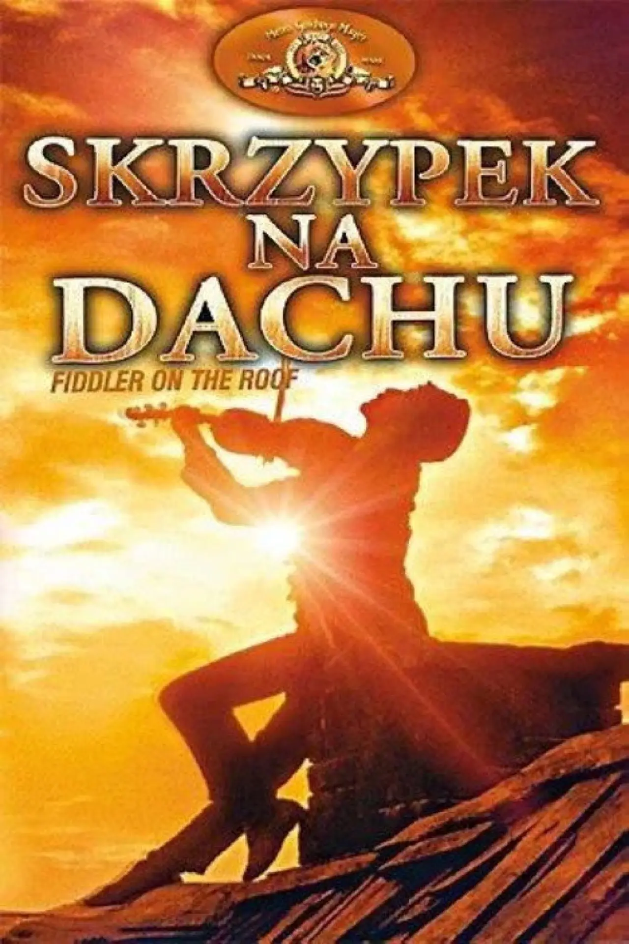 Plakat filmowy "Skrzypek na dachu"
