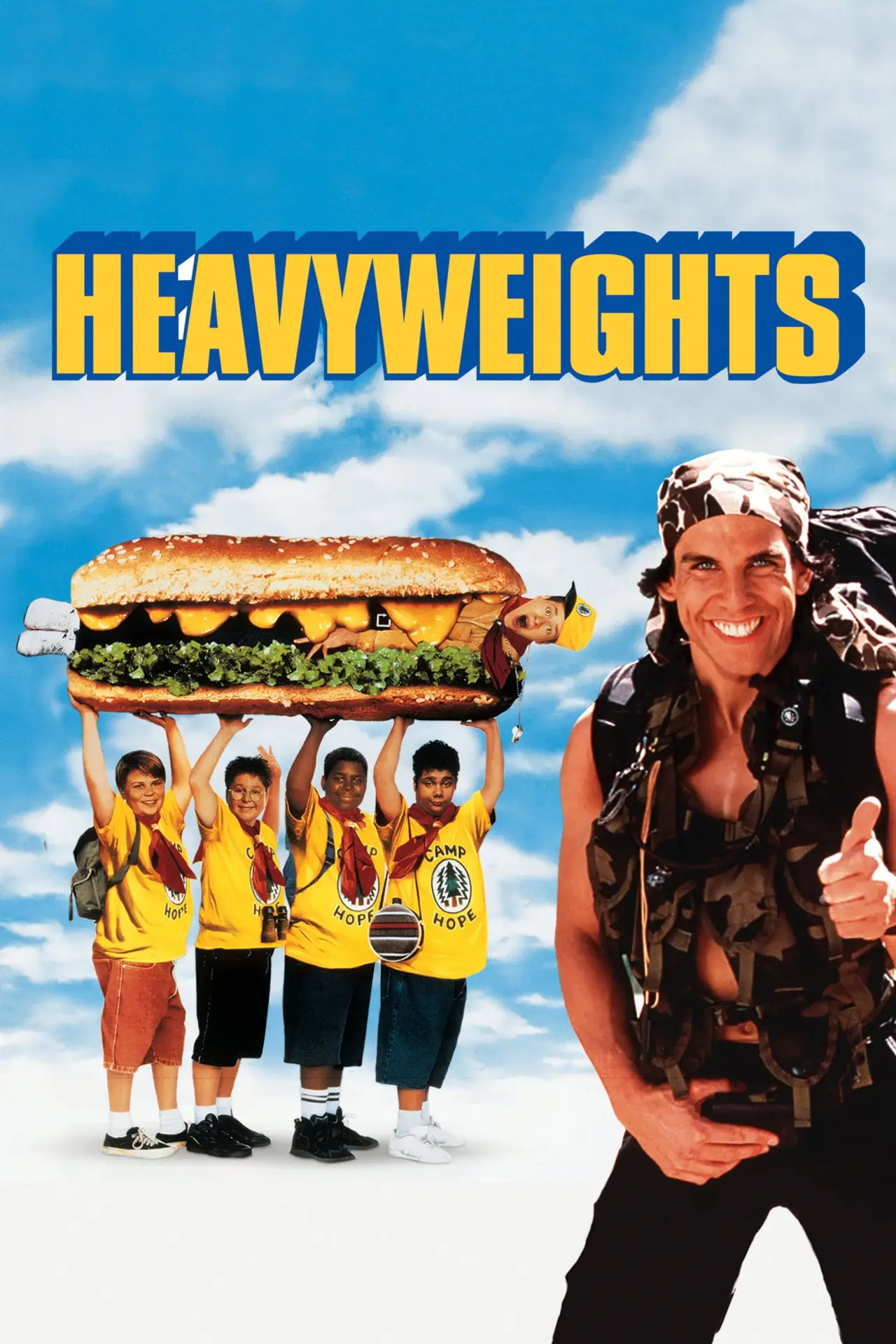 Plakat filmowy "Waga ciężka"