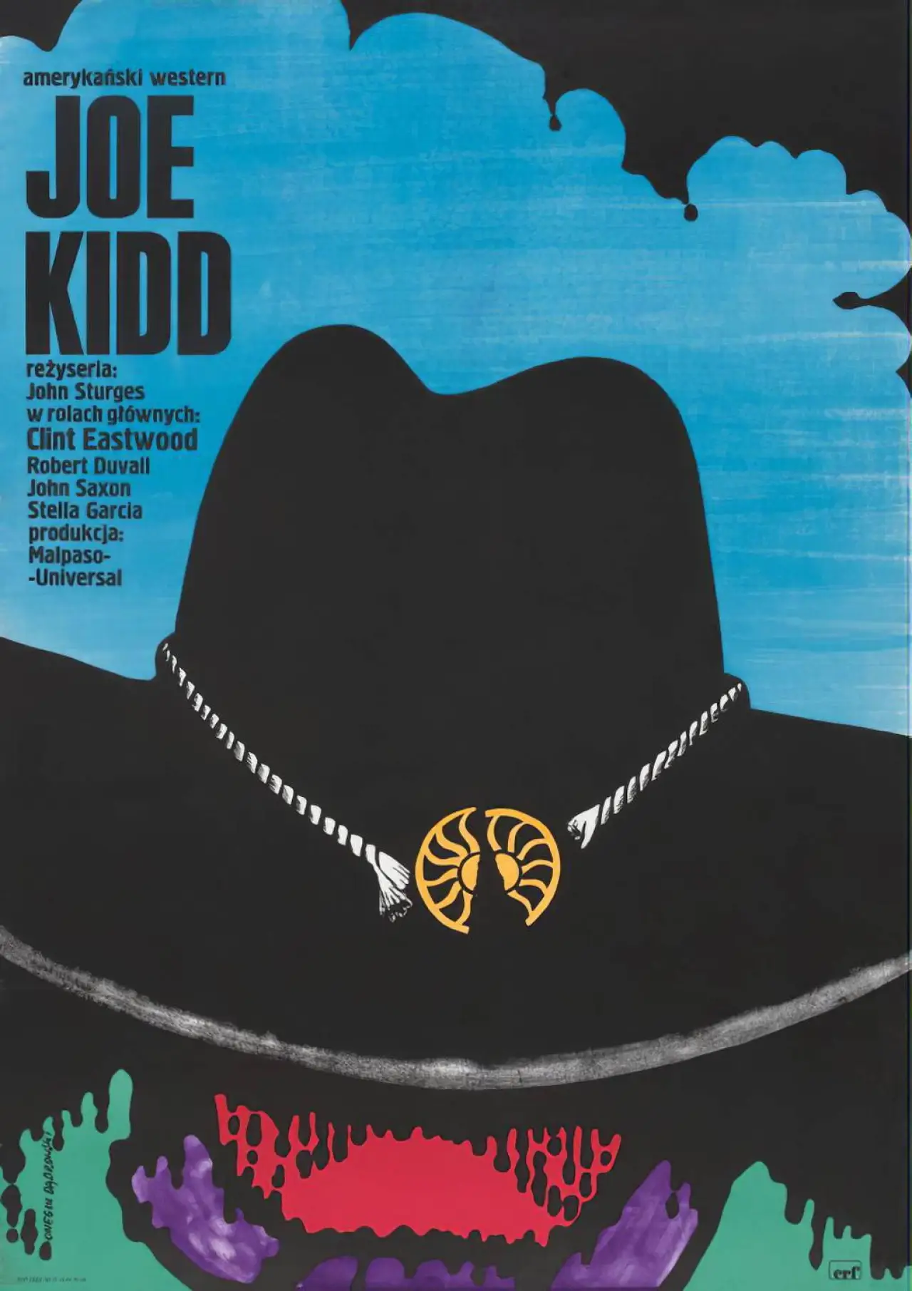 Plakat filmowy "Joe Kidd"