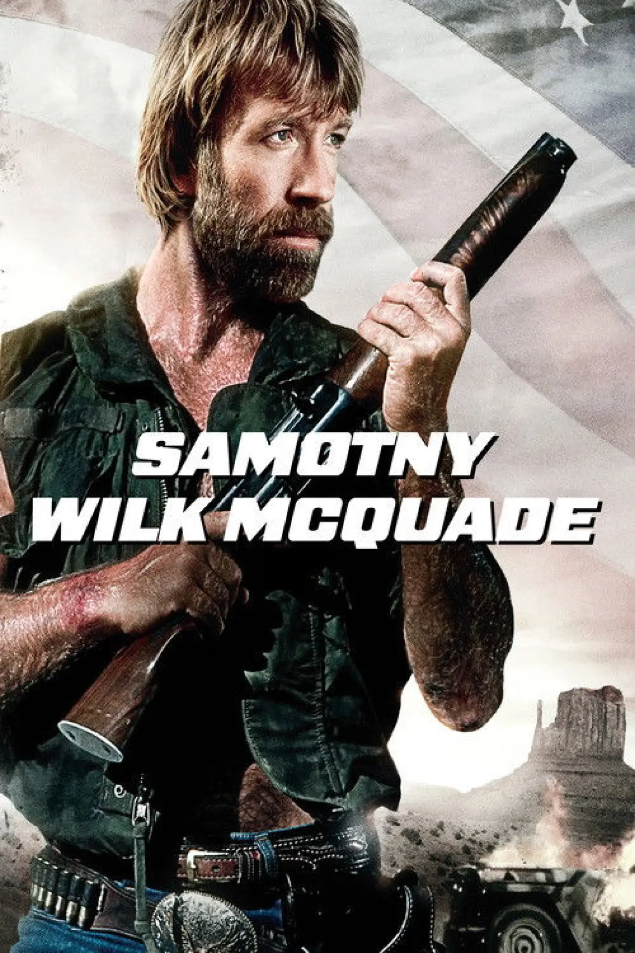 Plakat filmowy "Samotny Wilk McQuade"