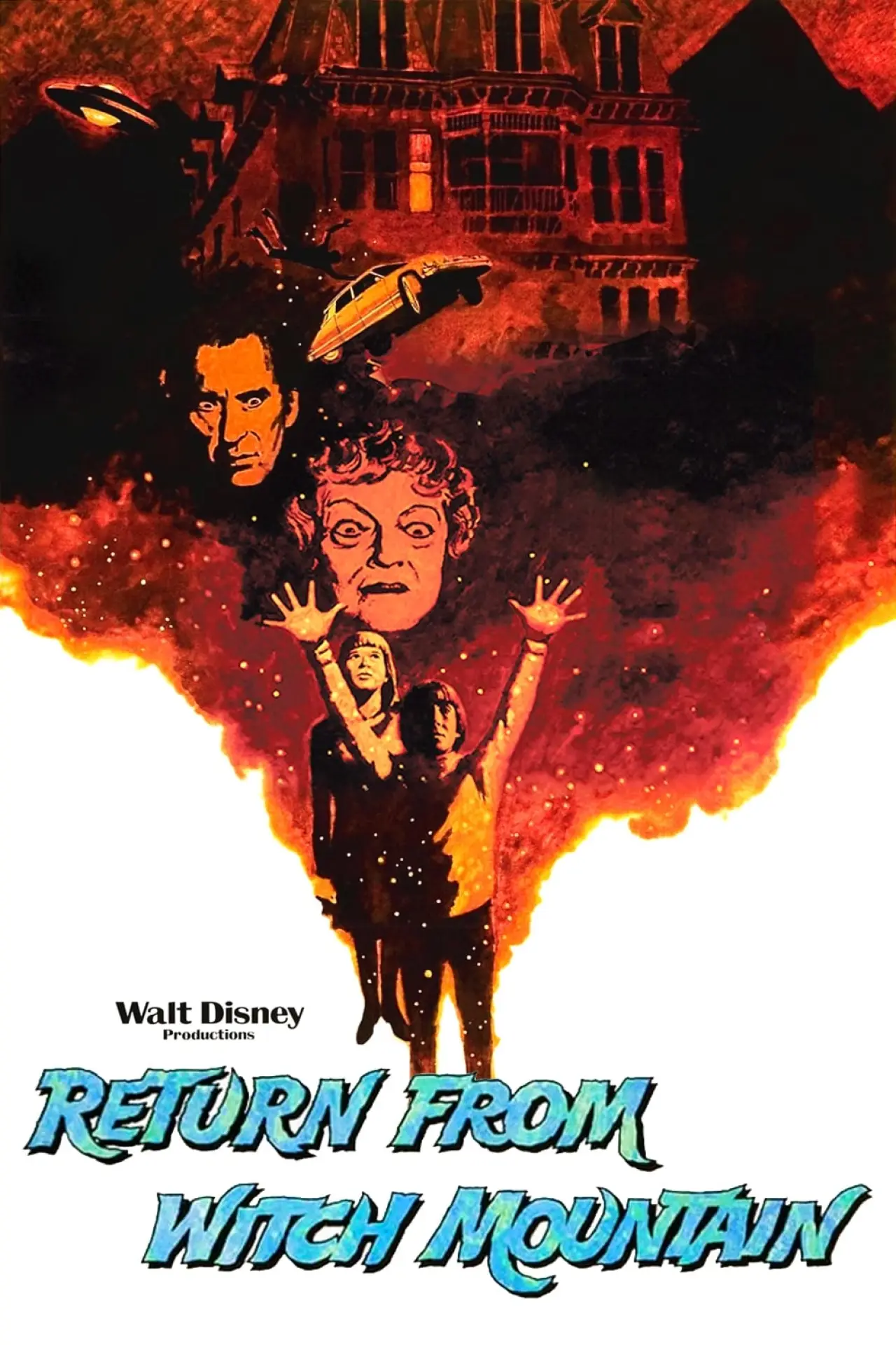 Plakat filmowy "Powrót z Góry Czarownic"