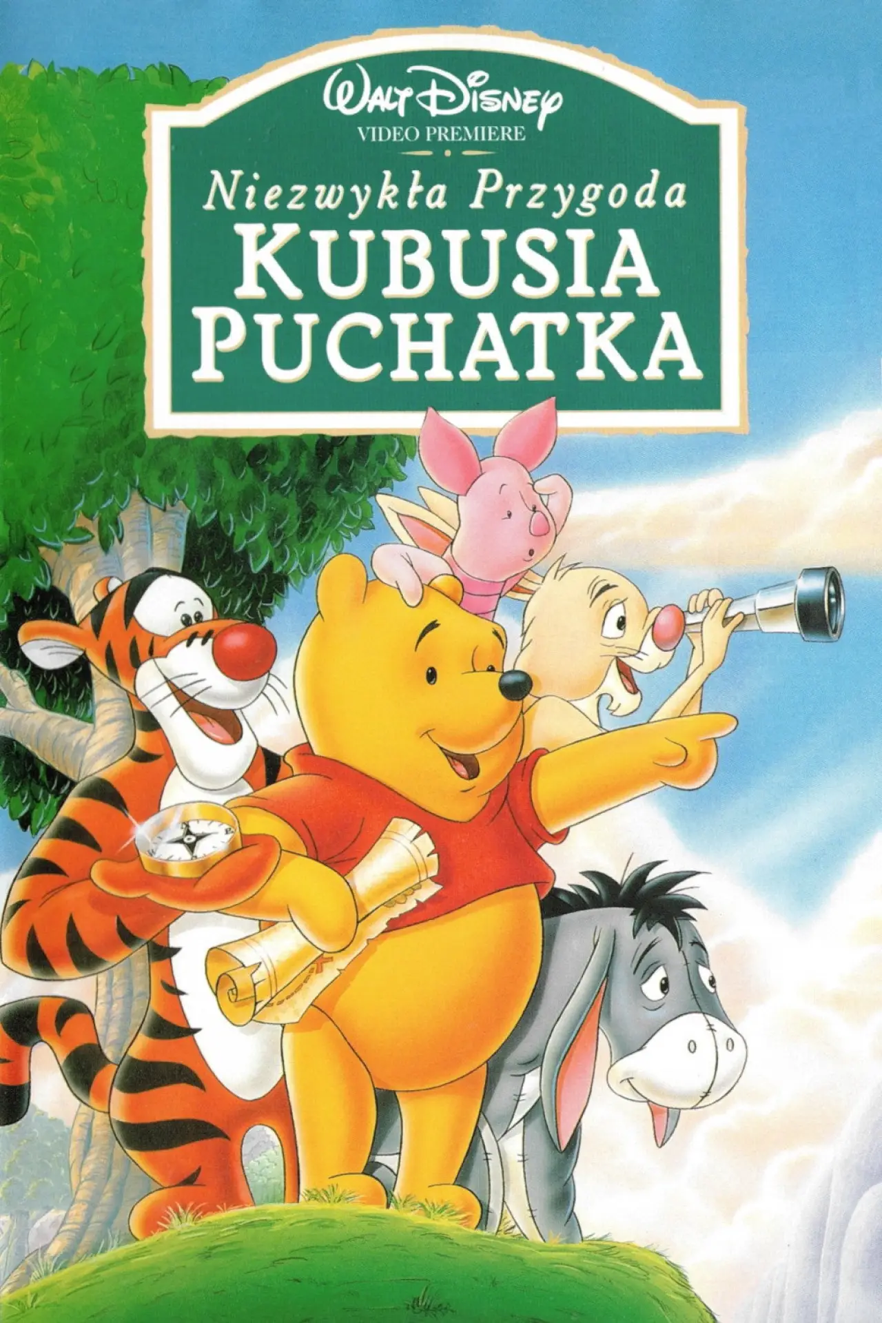 Plakat filmowy "Niezwykła Przygoda Kubusia Puchatka"