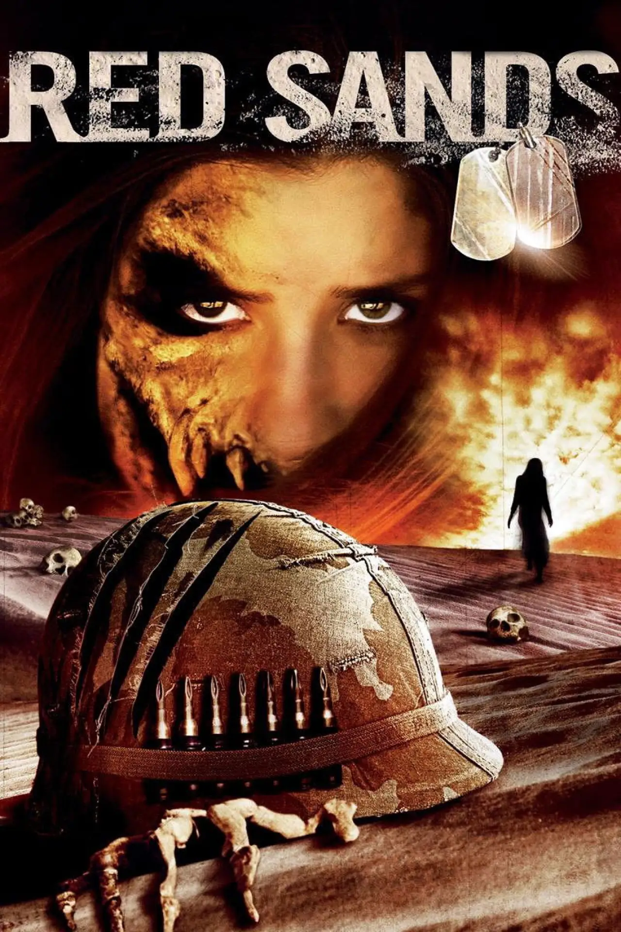 Plakat filmowy "Czerwone piaski"