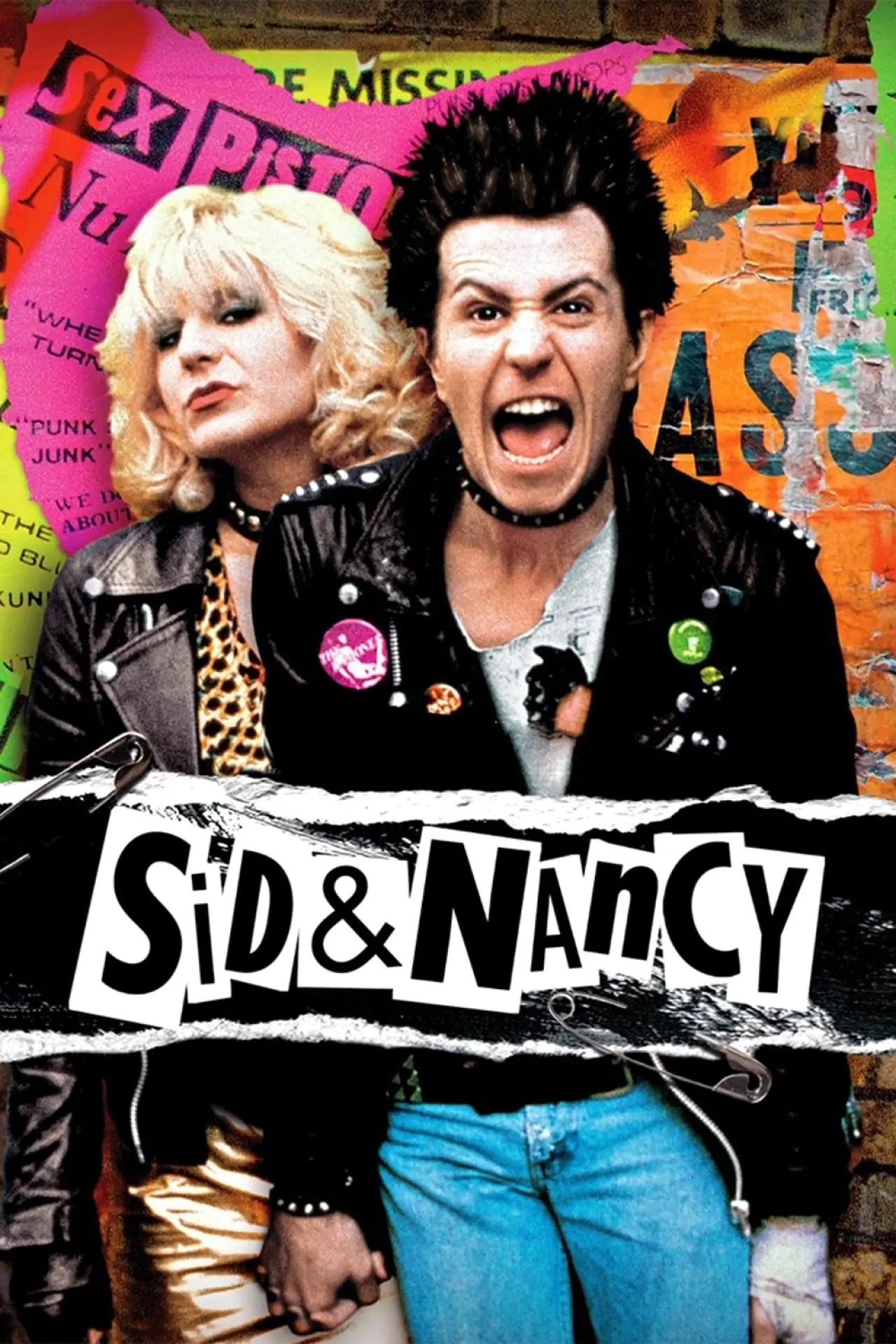 Plakat filmowy "Sid i Nancy"