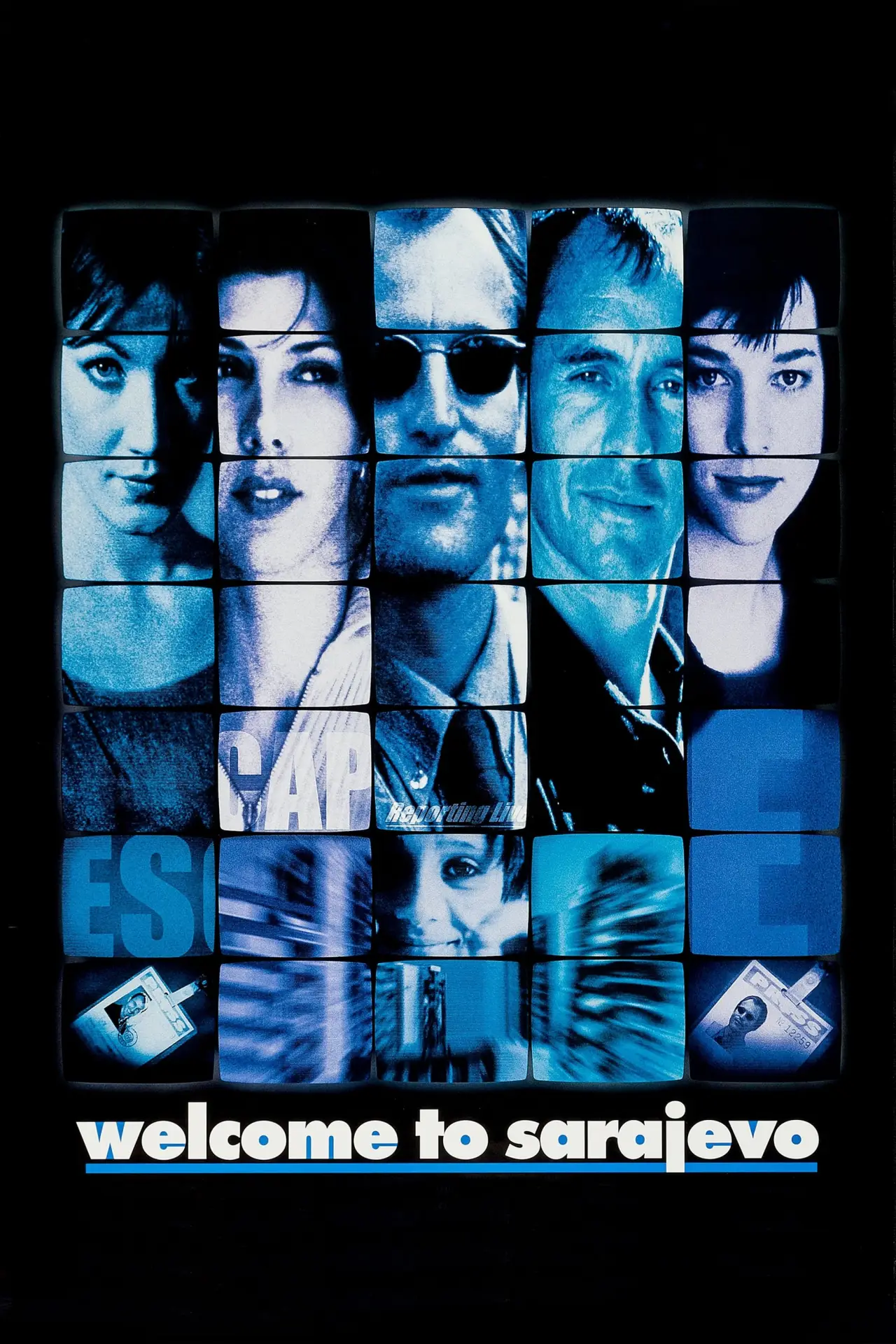 Plakat filmowy "Aleja Snajperów"