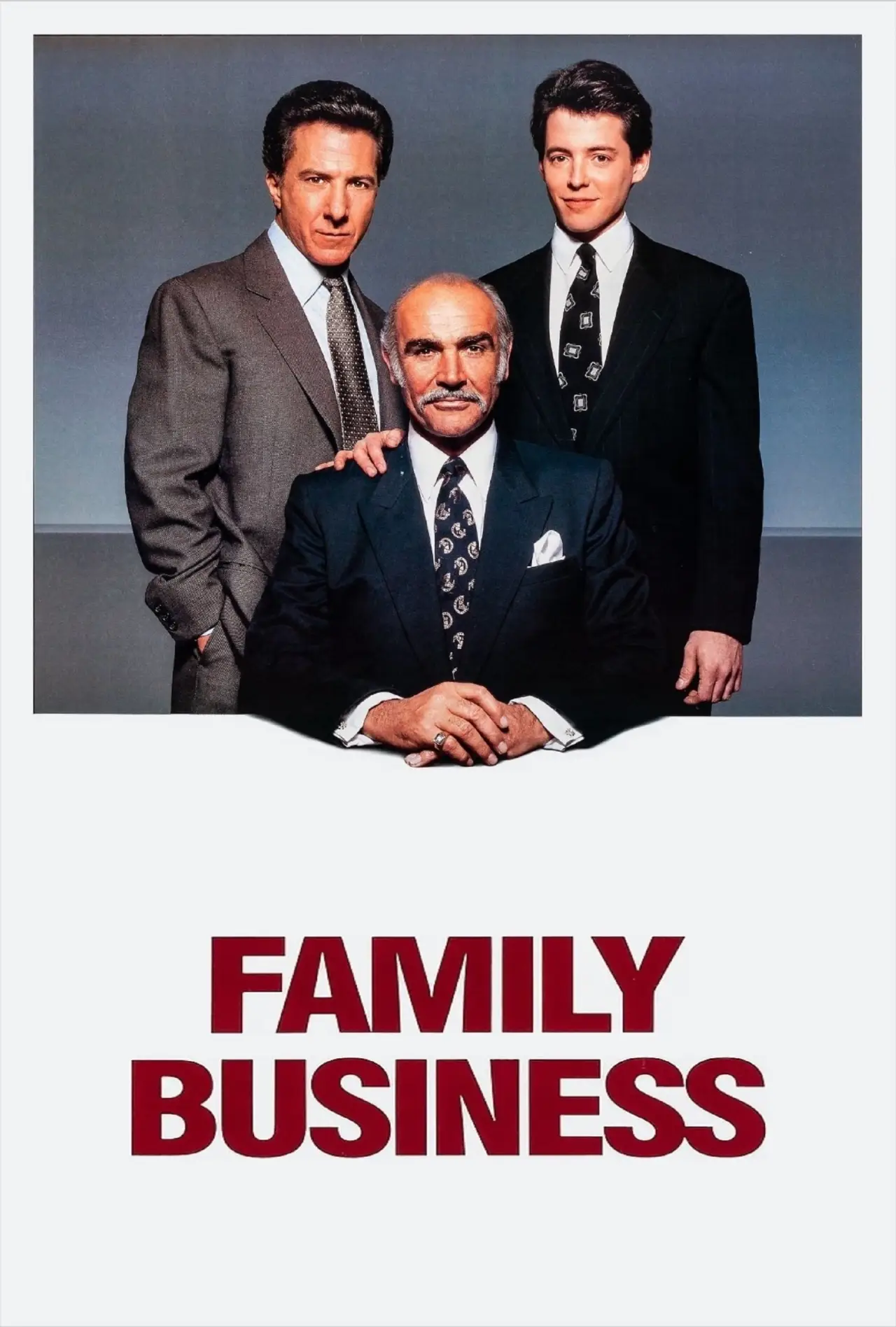 Plakat filmowy "Rodzinny interes"