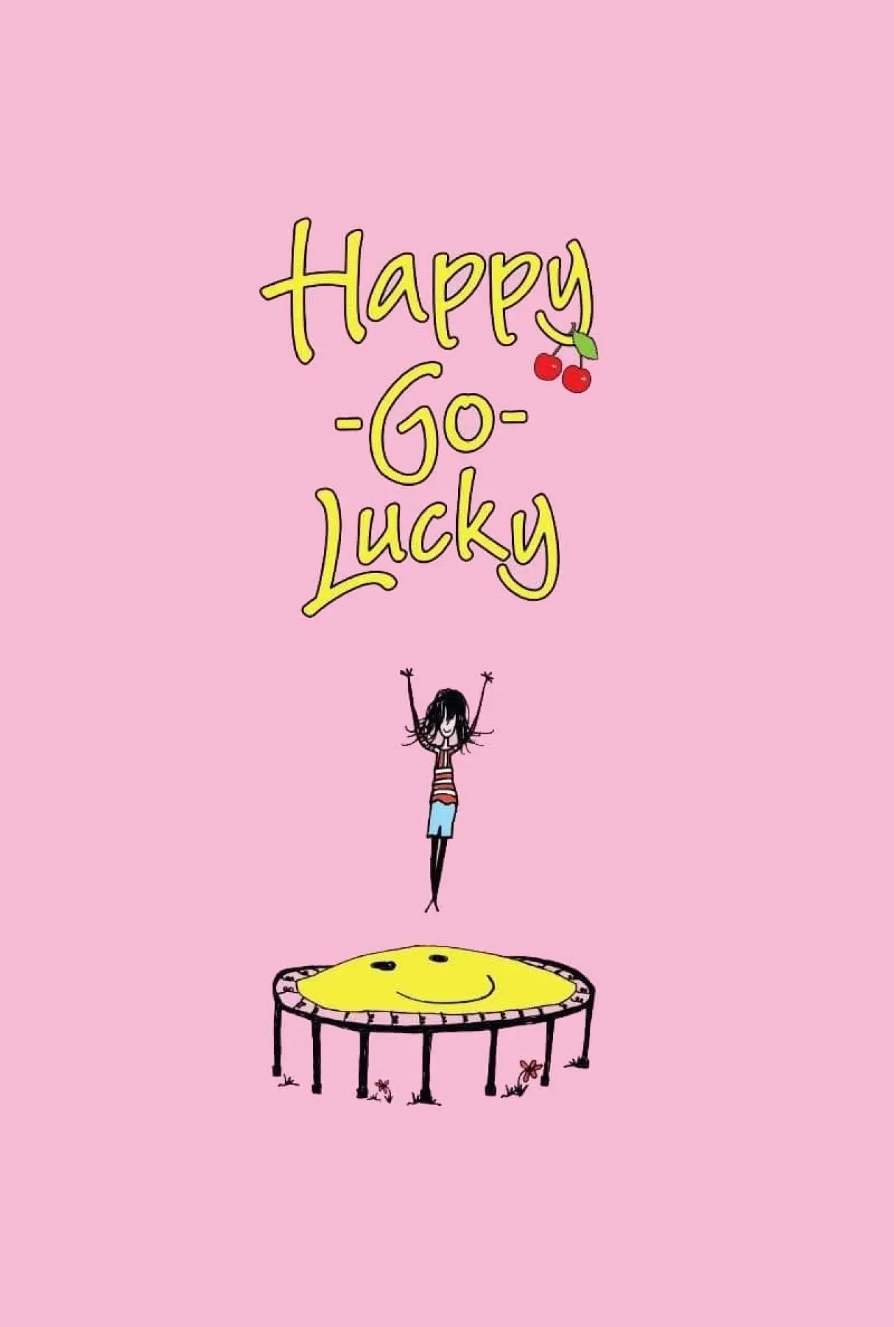 Plakat filmowy "Happy-Go-Lucky, czyli co nas uszczęśliwia"