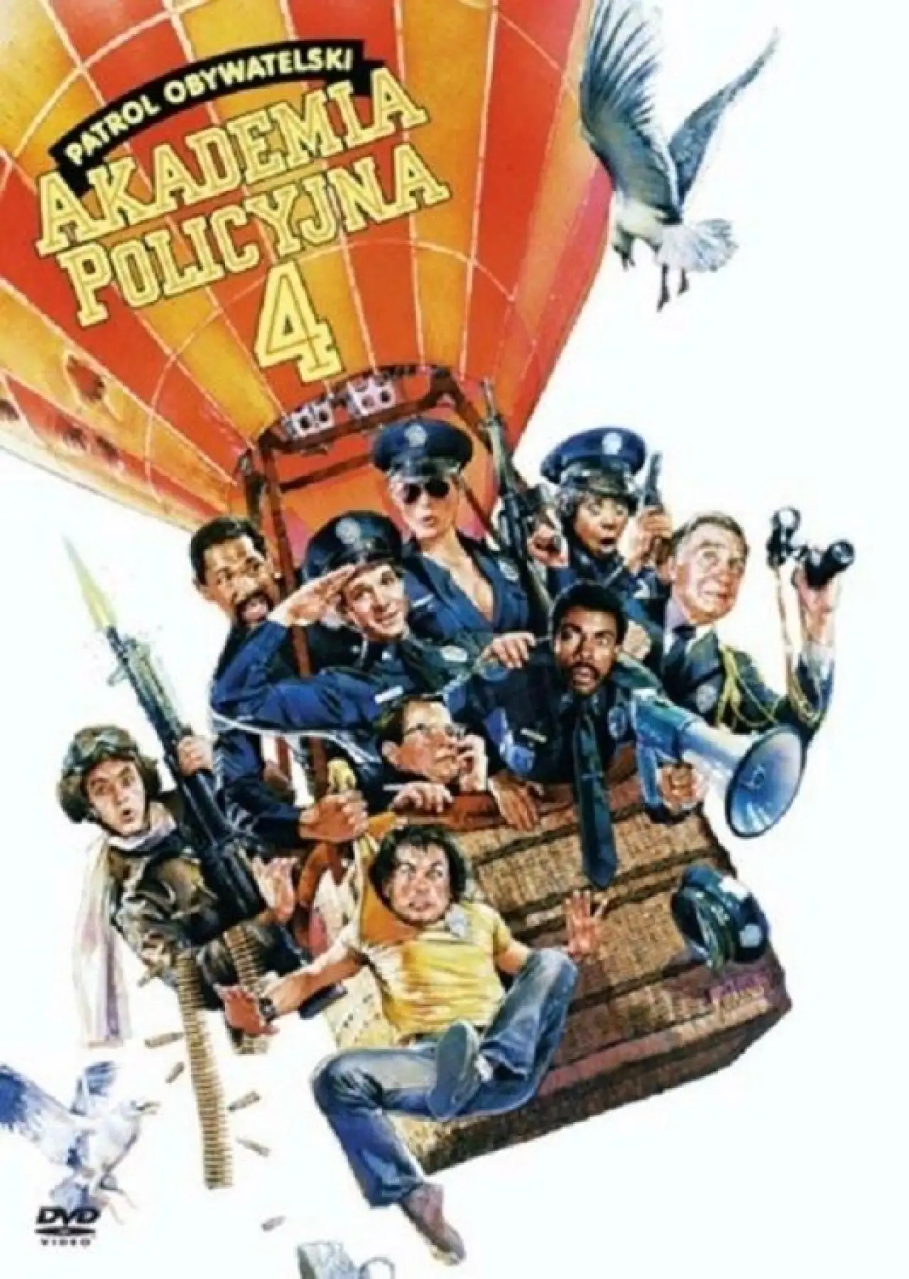 Plakat filmowy "Akademia Policyjna 4: Patrol Obywatelski"