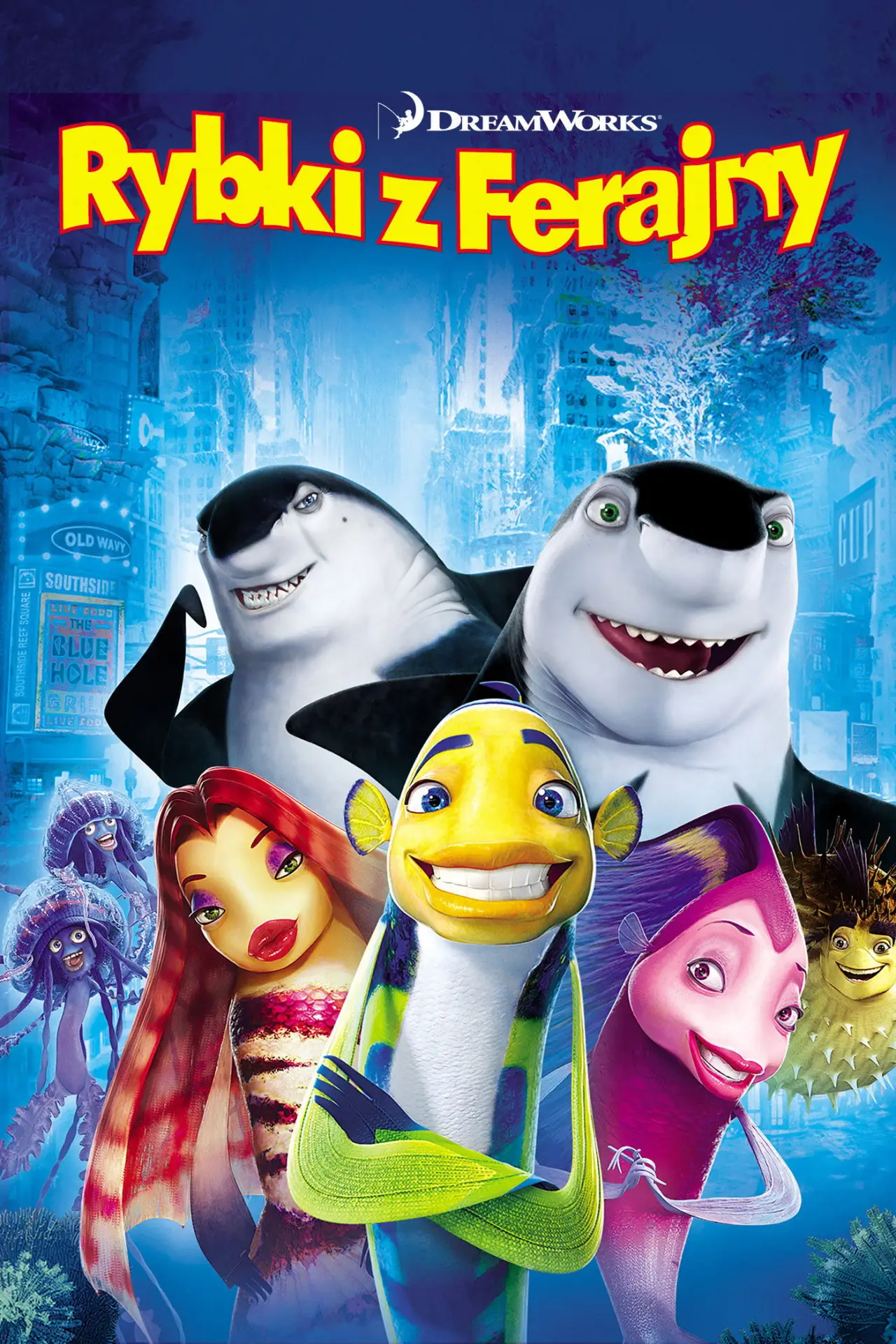 Plakat filmowy "Rybki z ferajny"