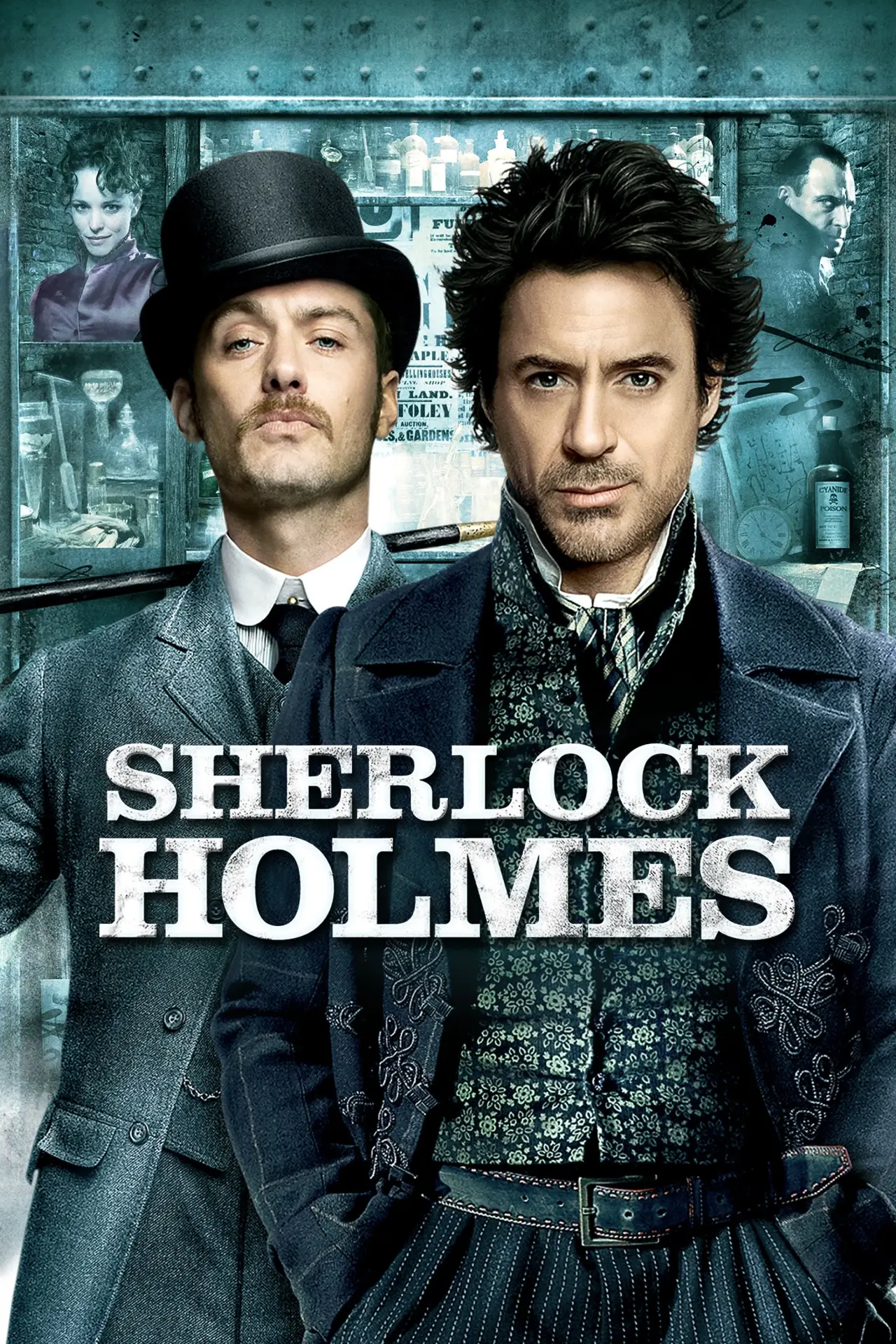 Plakat filmowy "Sherlock Holmes"