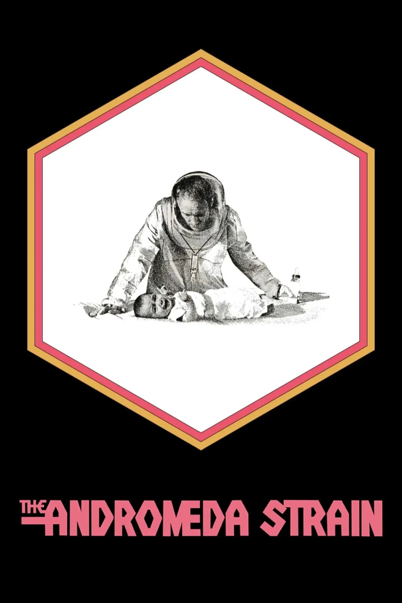 Plakat filmowy "Tajemnica Andromedy"