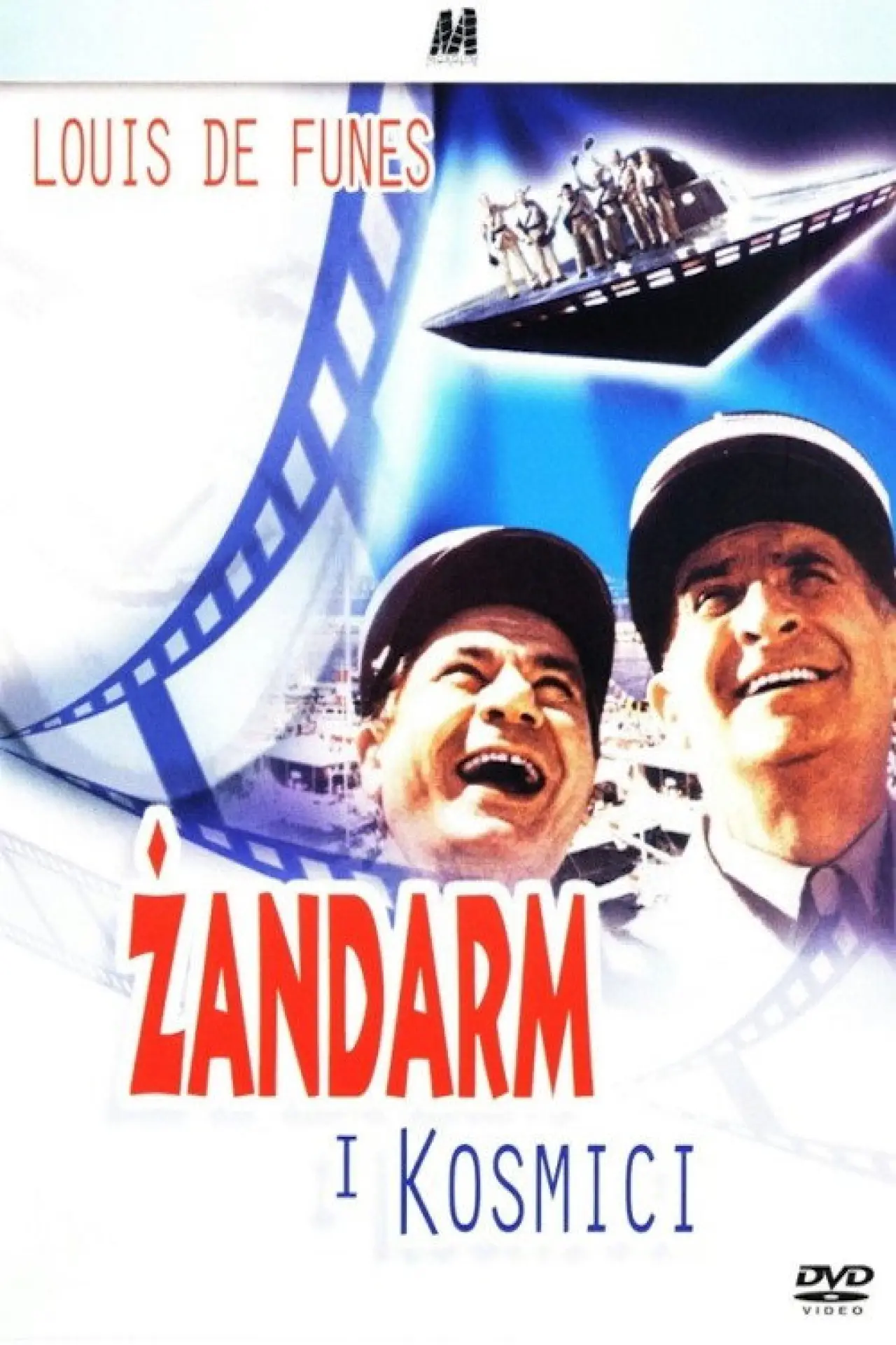 Plakat filmowy "Żandarm i Kosmici"