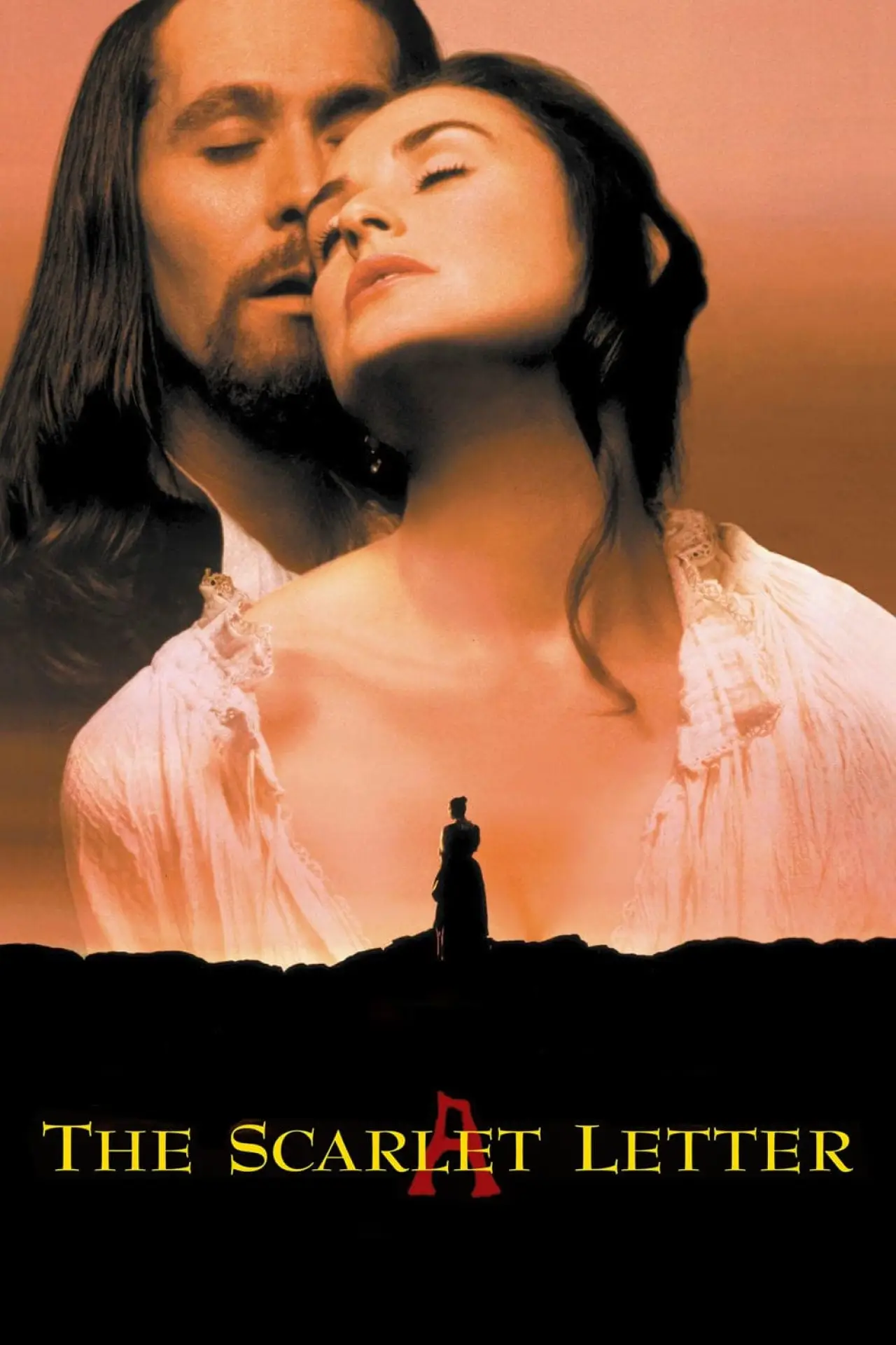 Plakat filmowy "Szkarłatna litera"
