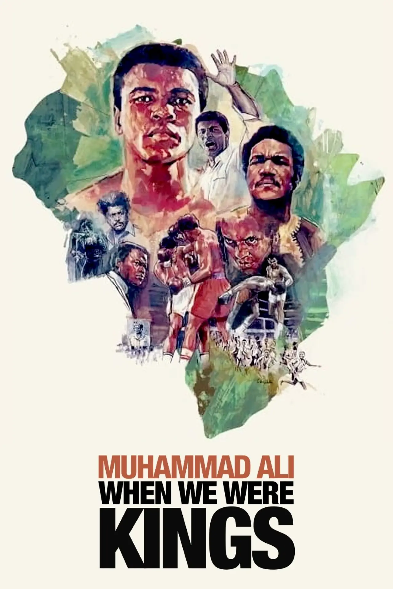 Plakat filmowy "Kiedy byliśmy królami"